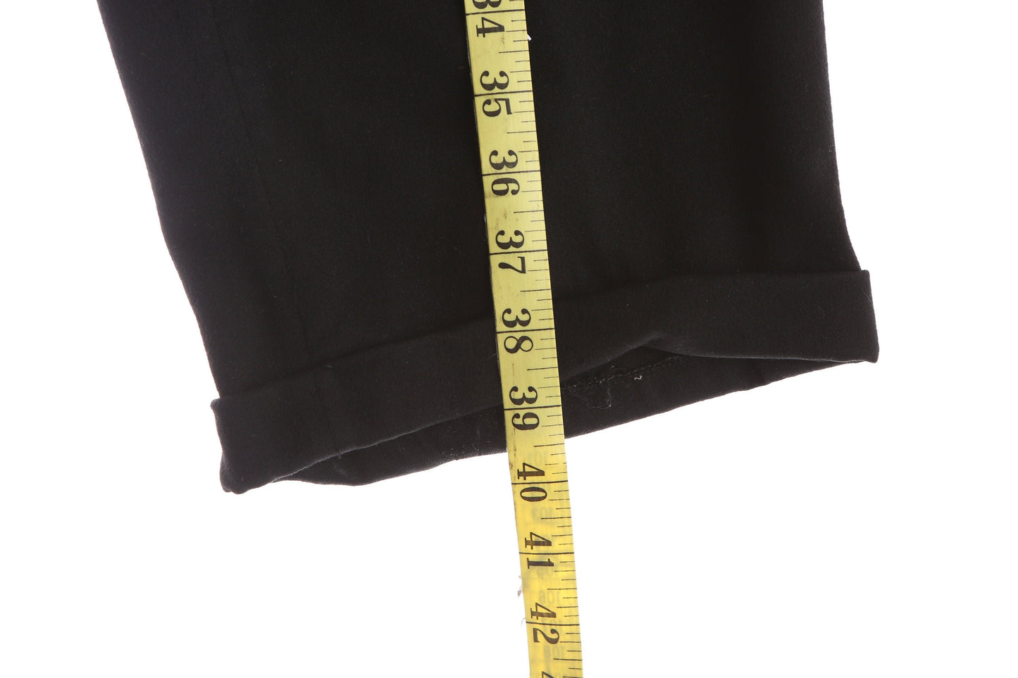 Vintage Men's Black Trousers - Estimated Era 40's - 50's