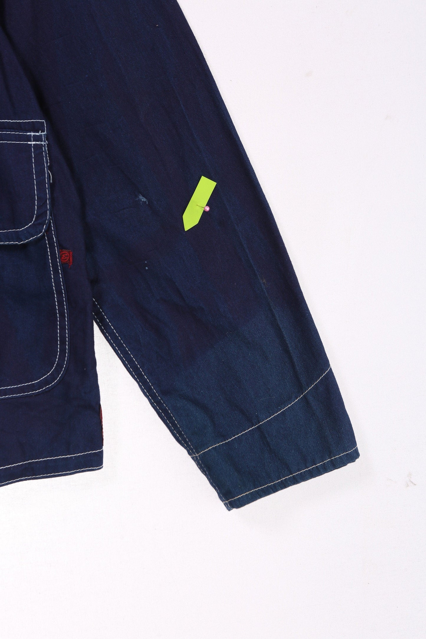 Vintage Women's Blue Zipper Jacket by Adriano Goldschmied