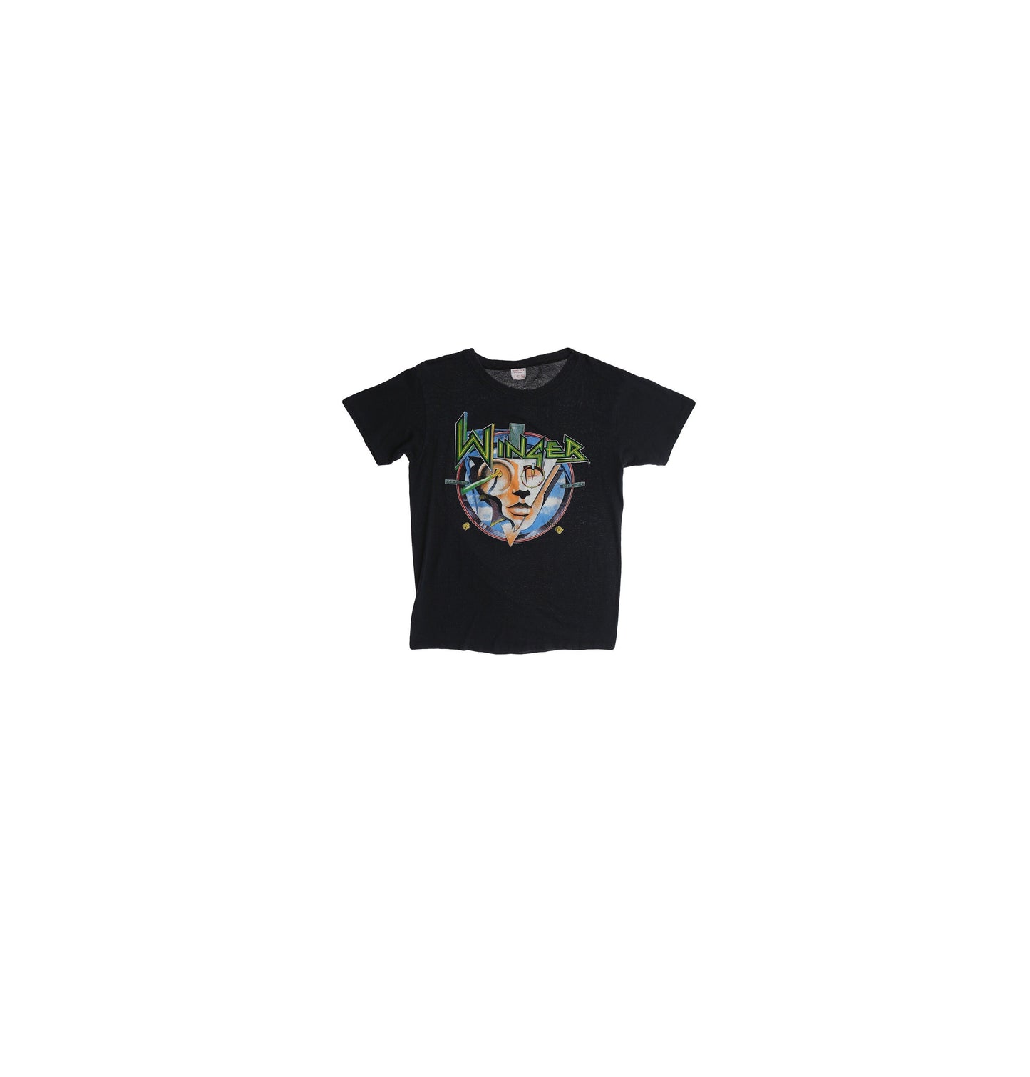 1989 Tour Winger Too Tuff to Fame Vintage T-shirt