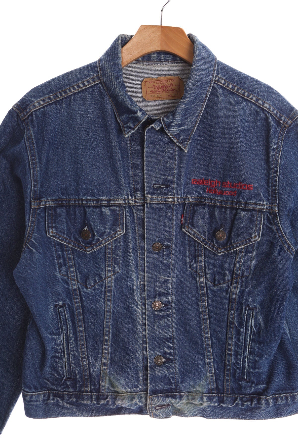 Levi's Denim Jacket / Made in USA / San Francisco / Dark Wash
