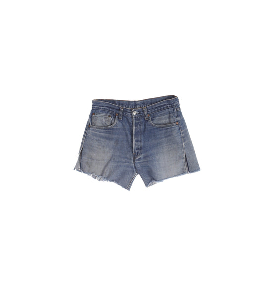 Vintage 501 Levi's Cut off Denim Shorts - Est Era 80s - 90s - Made in USA