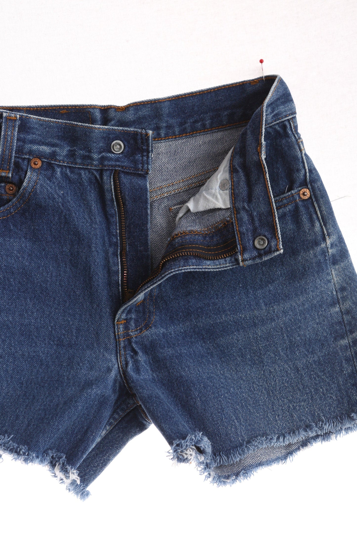 Vintage Levi's Denim Shorts Made in USA Estimated Era 80s - 90s - 302-117 Style