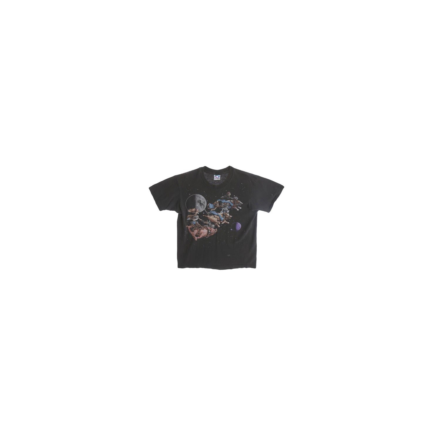 Vintage Biker Graphic T-shirt by Liquid Blue