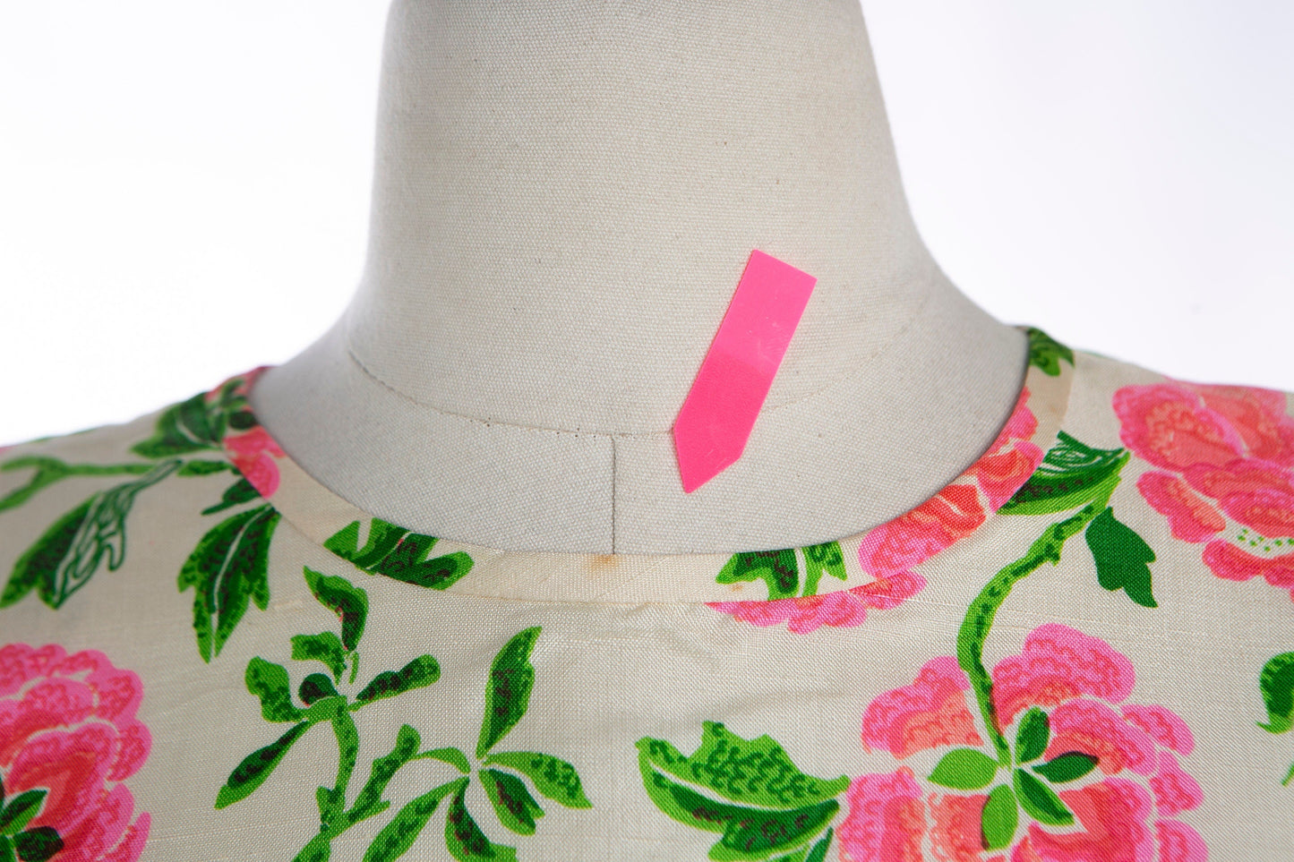 1950s Women Flrala Print Casual Dress