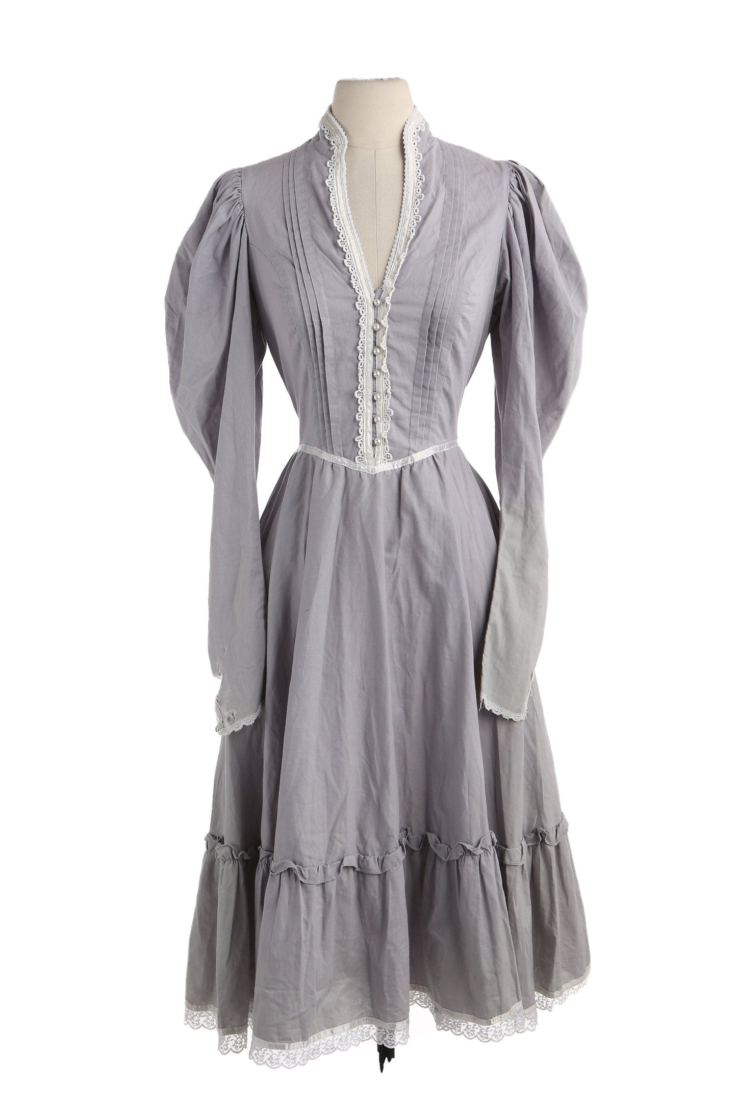 Vintage Women's Gray Prairie Dress