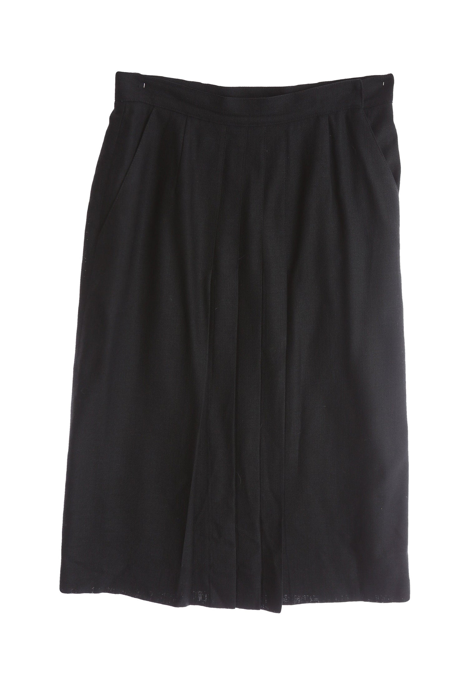 Vintage Christian Dior Black Casual Skirt