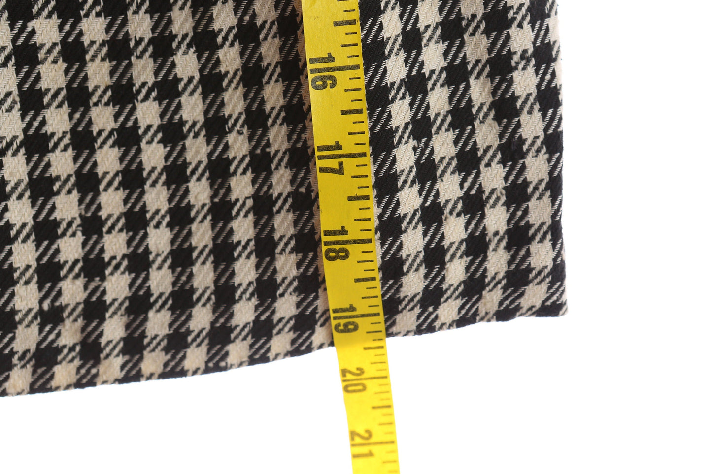 Vintage Women's Plaid Casual Pencil Skirt