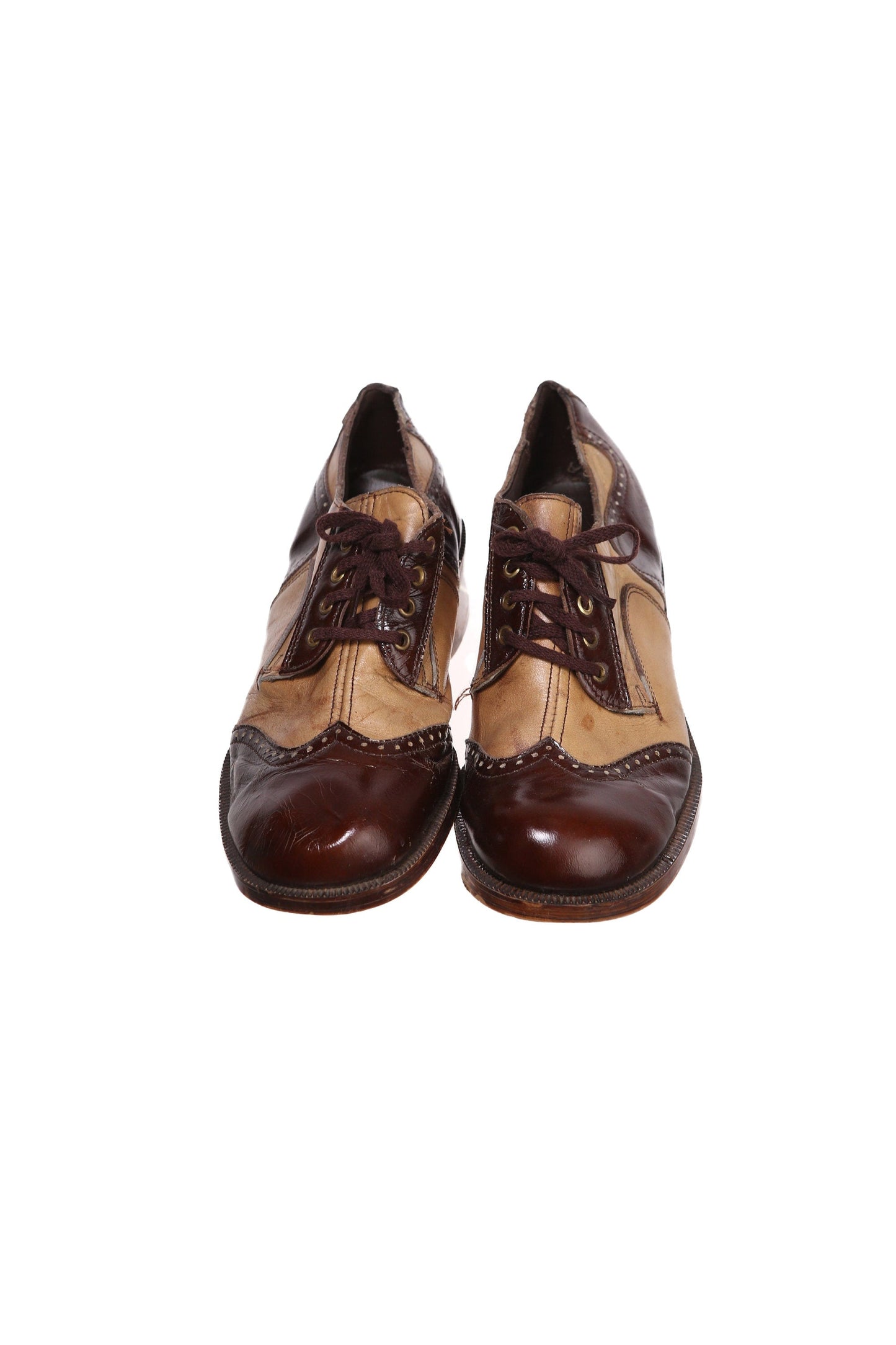 Vintage Platform Mod Shoes - Est Era 1960's - 1970's