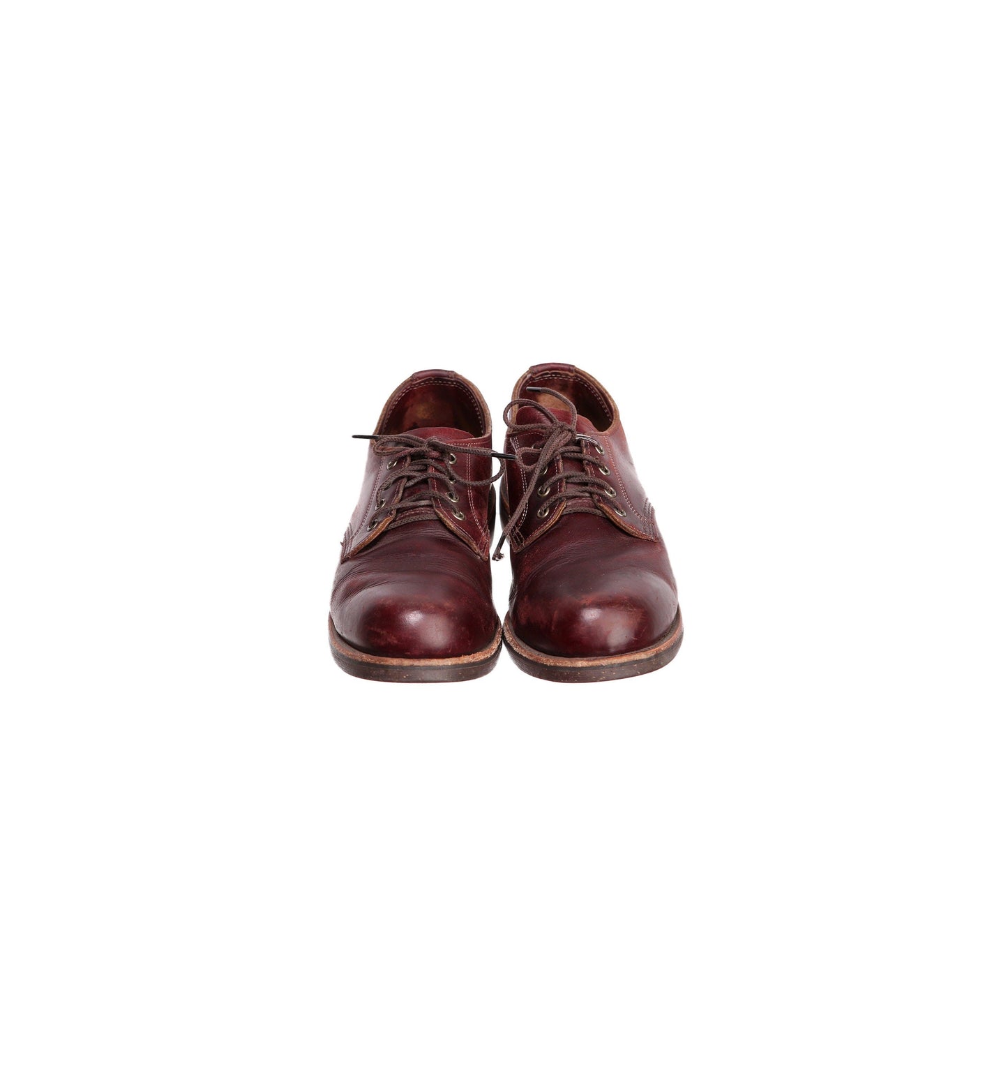 Vintage L.L. Bean Brown Leather Lace Up Shoes