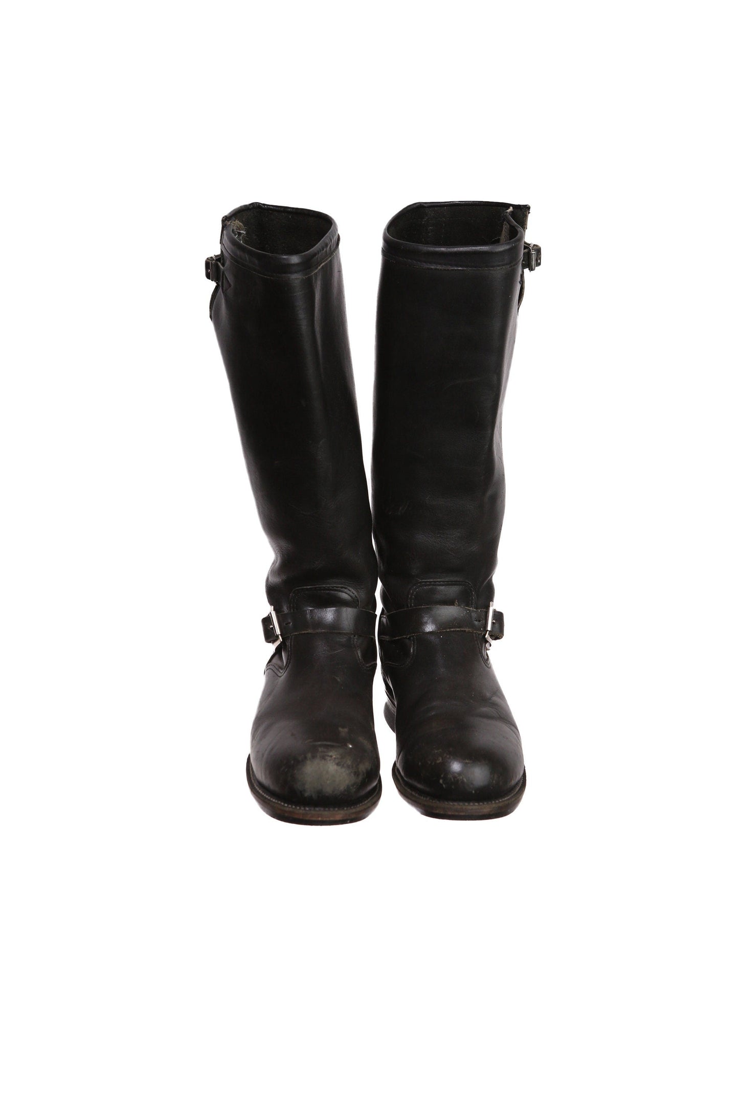 Vintage Chippewa high Top Black Engineering Boots - Steel Toe