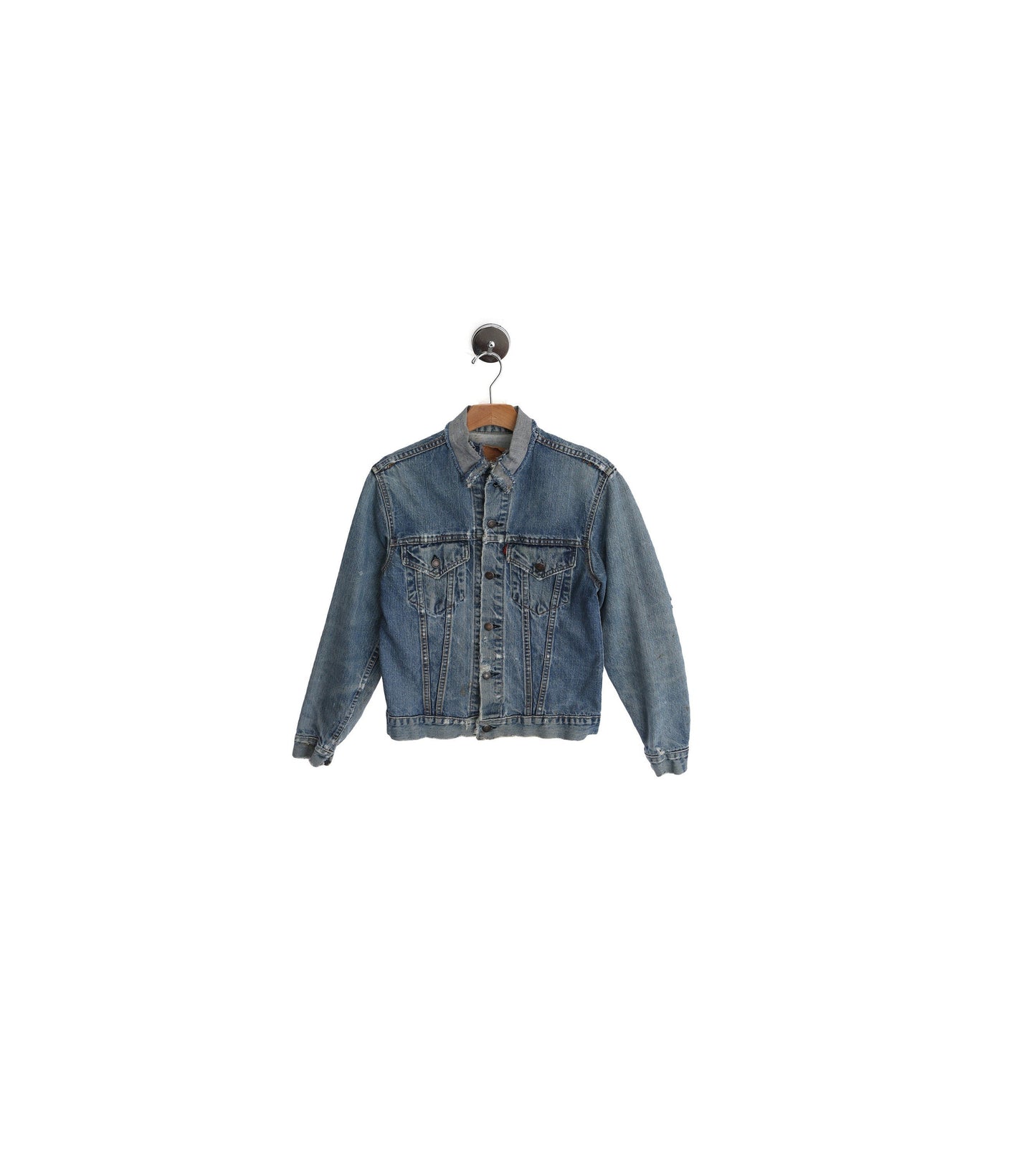 Vintage Levi's Distressed Denim Jacket - Era 1970s - 1980s