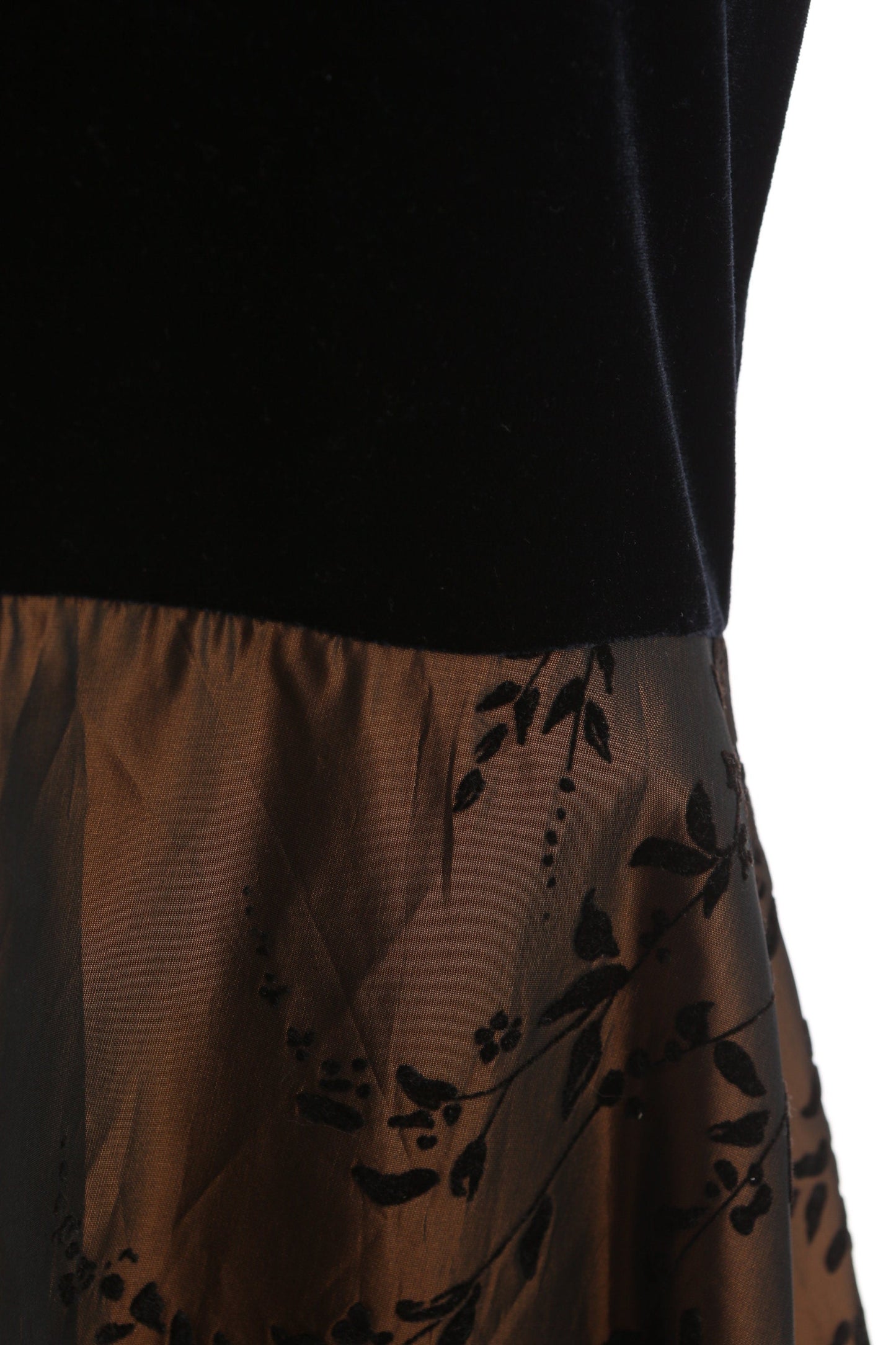 90s Women Black Long Evening Dress