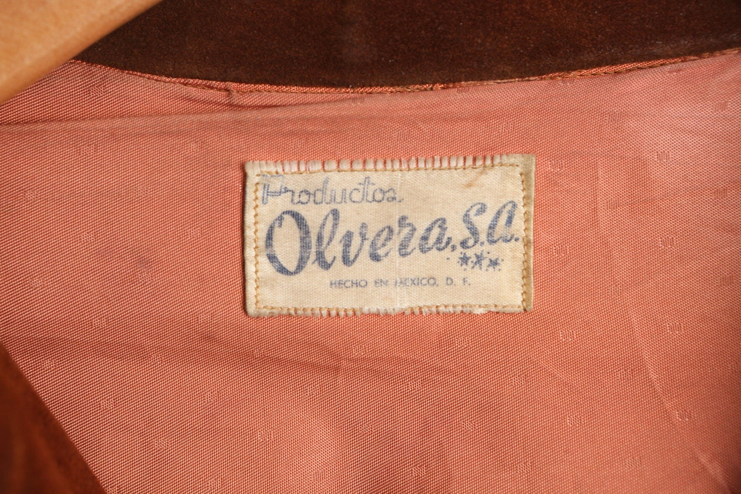 Vintage Men Suede Fringe Jacket with Horse Embroidery - Made in  Mexico