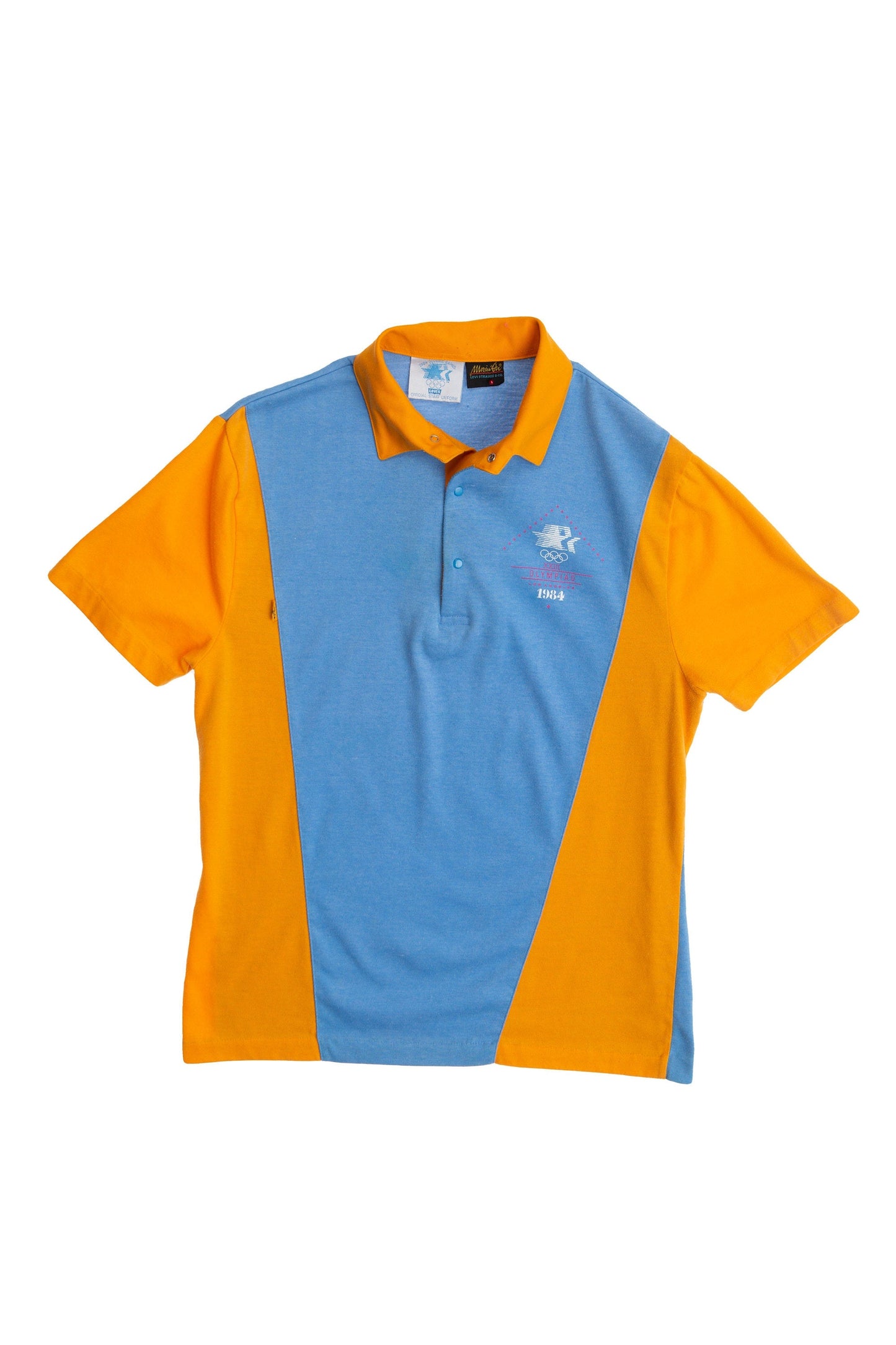 1984 Olympic Games Shirt / Blue / Yellow / Levi's
