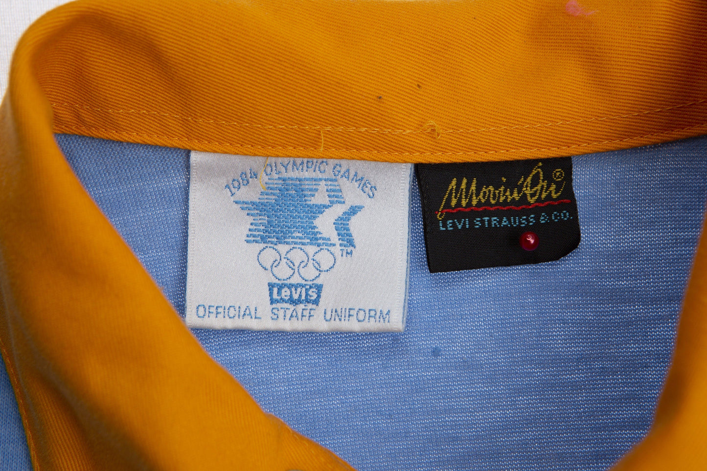 1984 Olympic Games Shirt / Blue / Yellow / Levi's