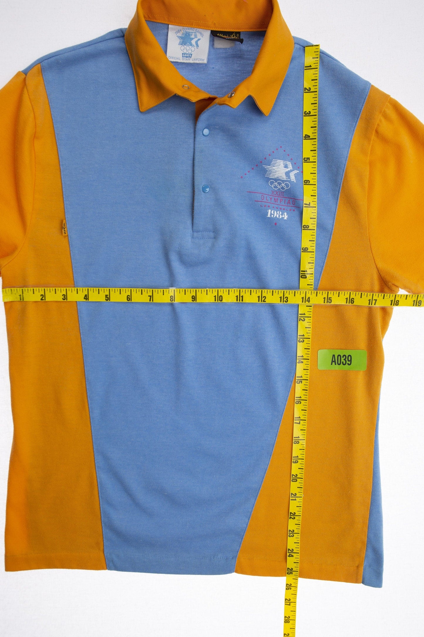 1984 Olympic Games Shirt / Blue / Yellow / Levi's