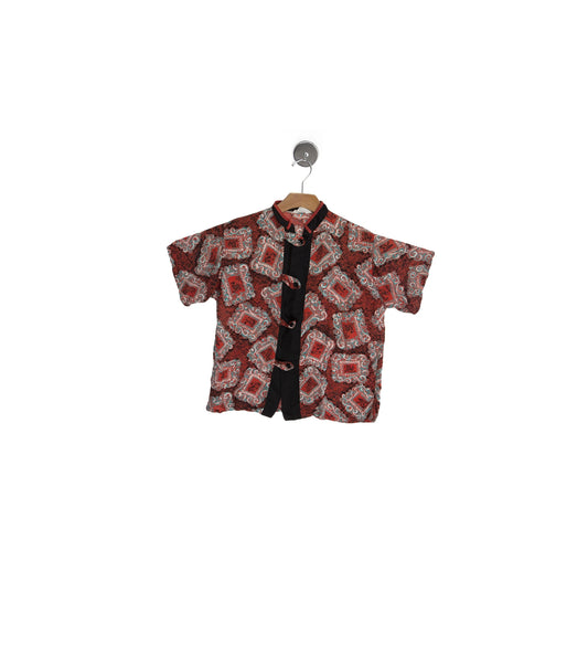 Vintage Women Gabardine Blouse by Miss Fashion - Era 1940's - 1950's