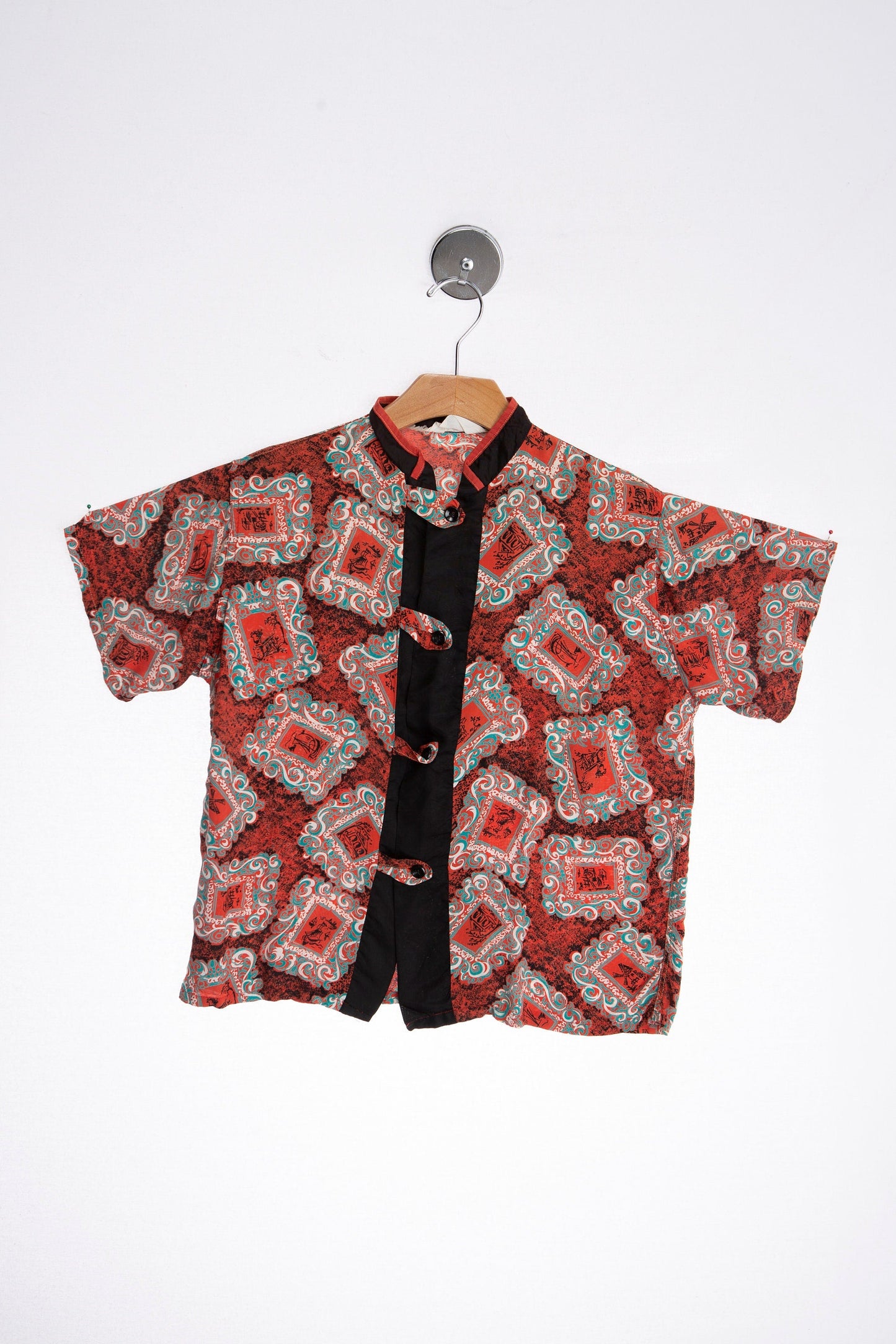 Vintage Women Gabardine Blouse by Miss Fashion - Era 1940's - 1950's