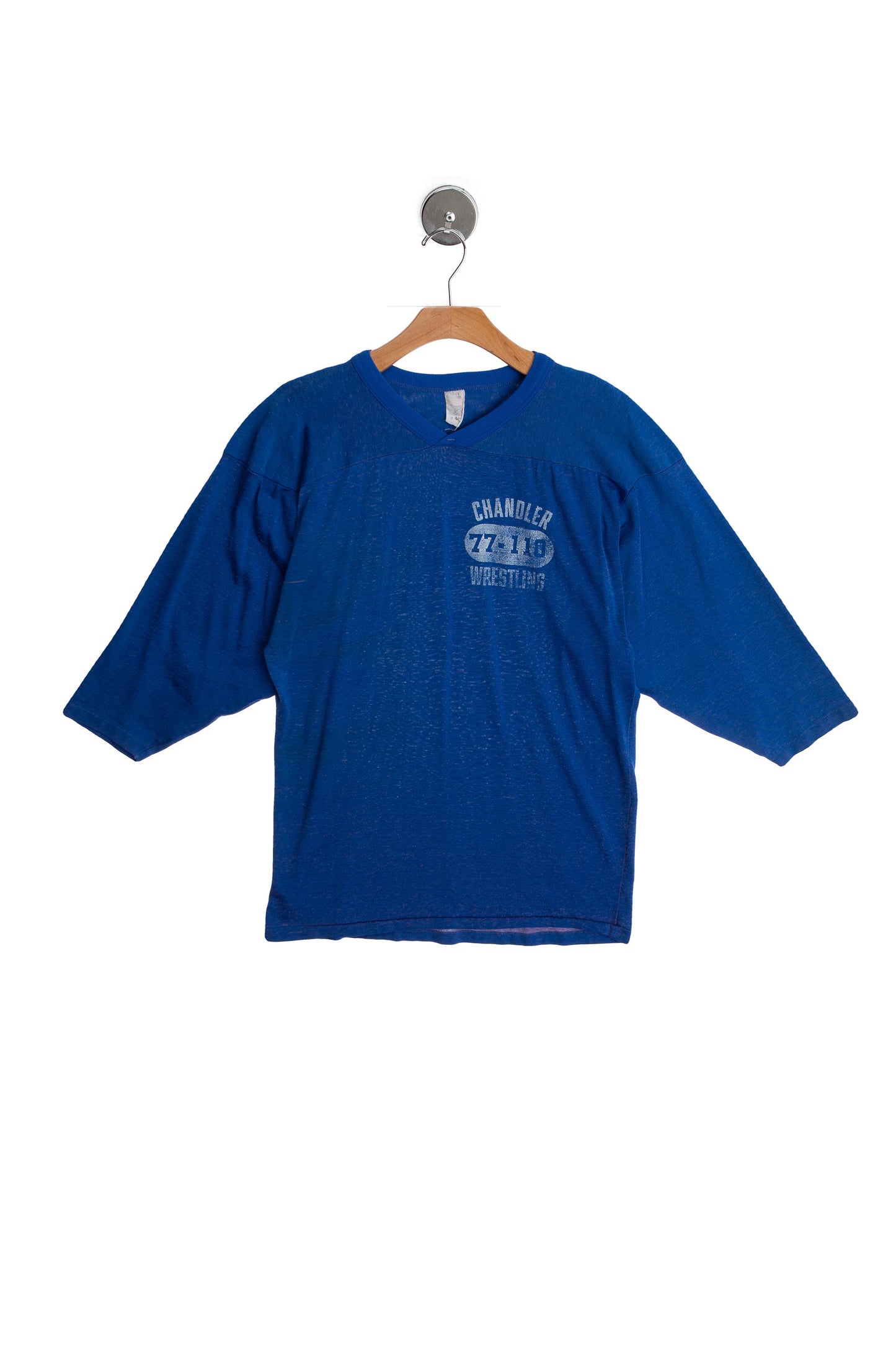 Vintage Wrestling Blue Jersey - Chandler 77 - 110
