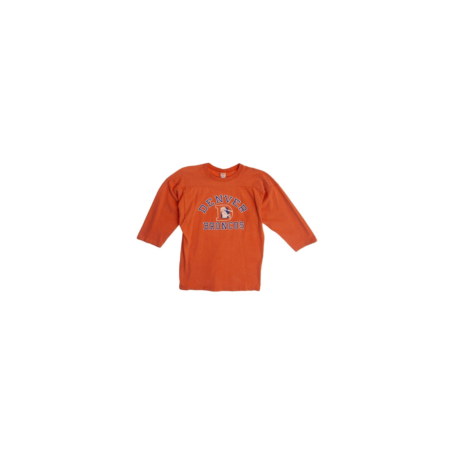 Vintage Champion Jersey with Denver Broncos Graphic Print