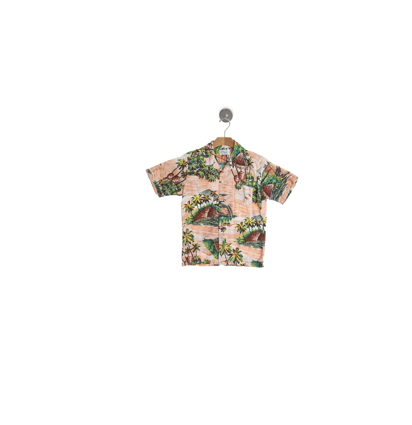 Vintage Hawaiian Shirt by Kole kole - Made in Hawaii - Era 1960s - 1970s