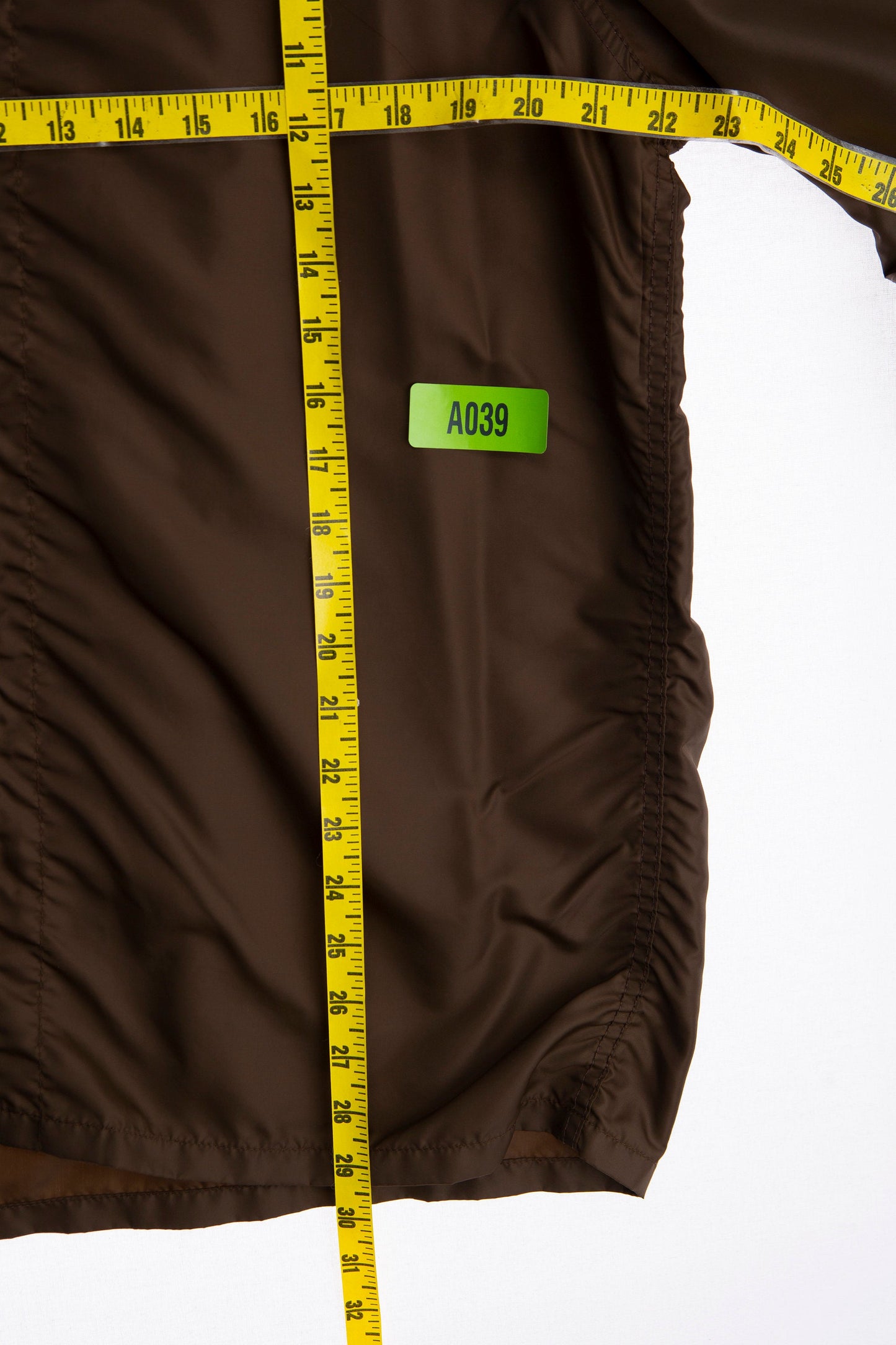 Vintage Men's Brown Nylon Jacket