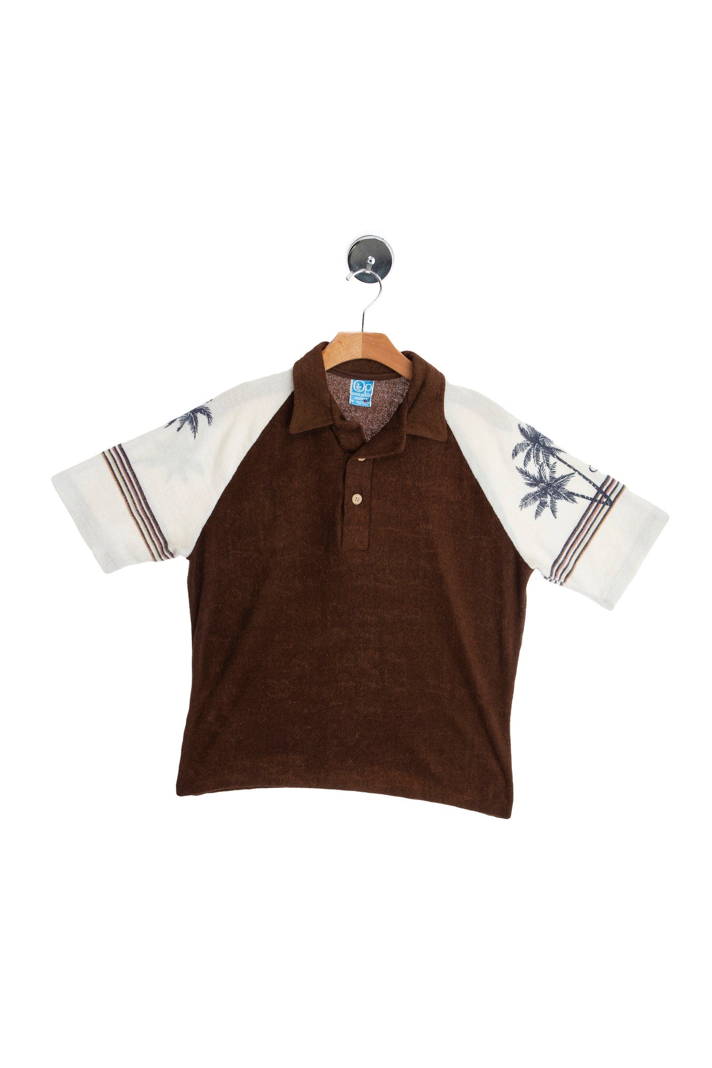 Vintage Op Brown Polo Shirt