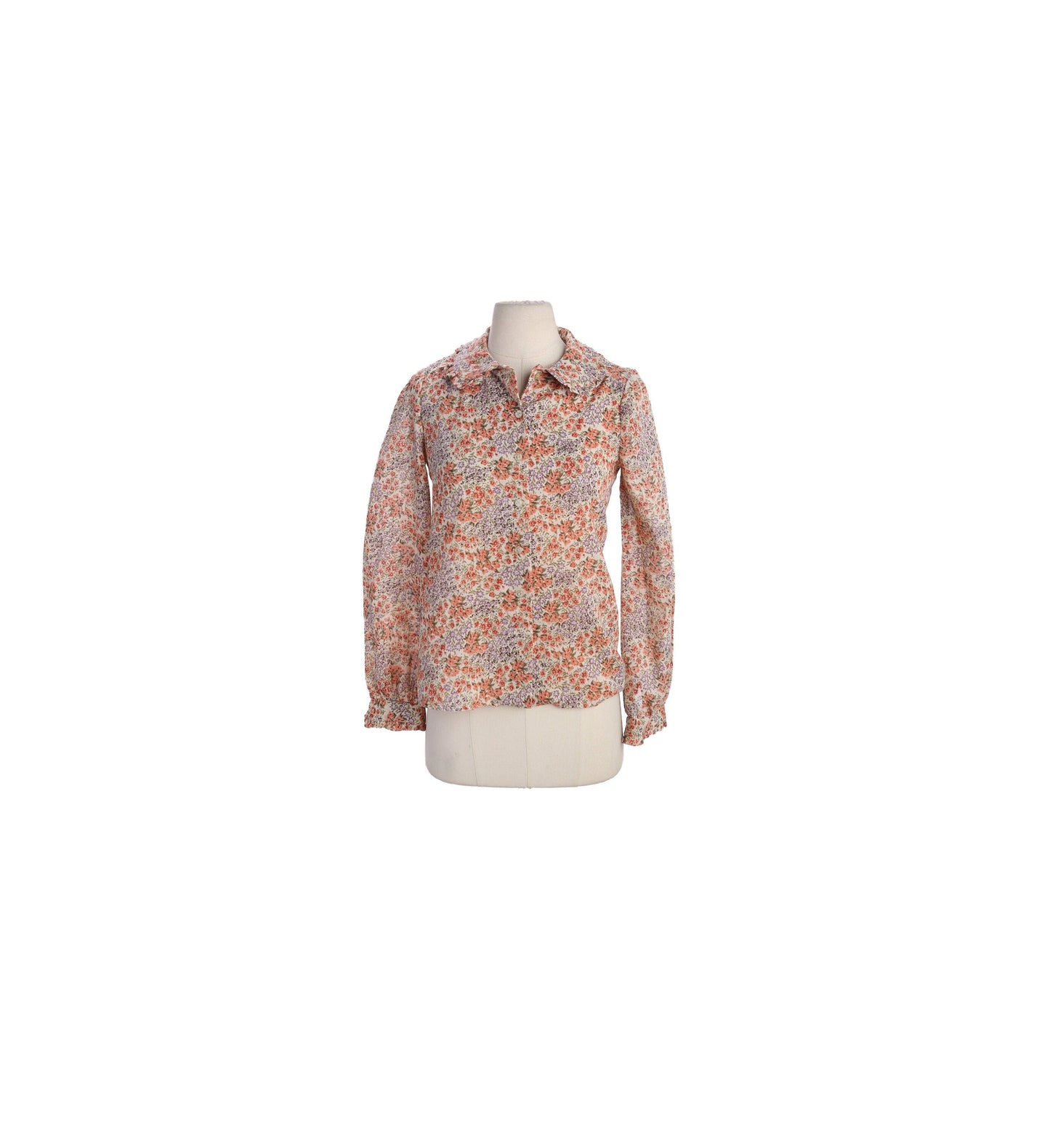 Women's Floral Print Casual Top by Evelyn de Jonge