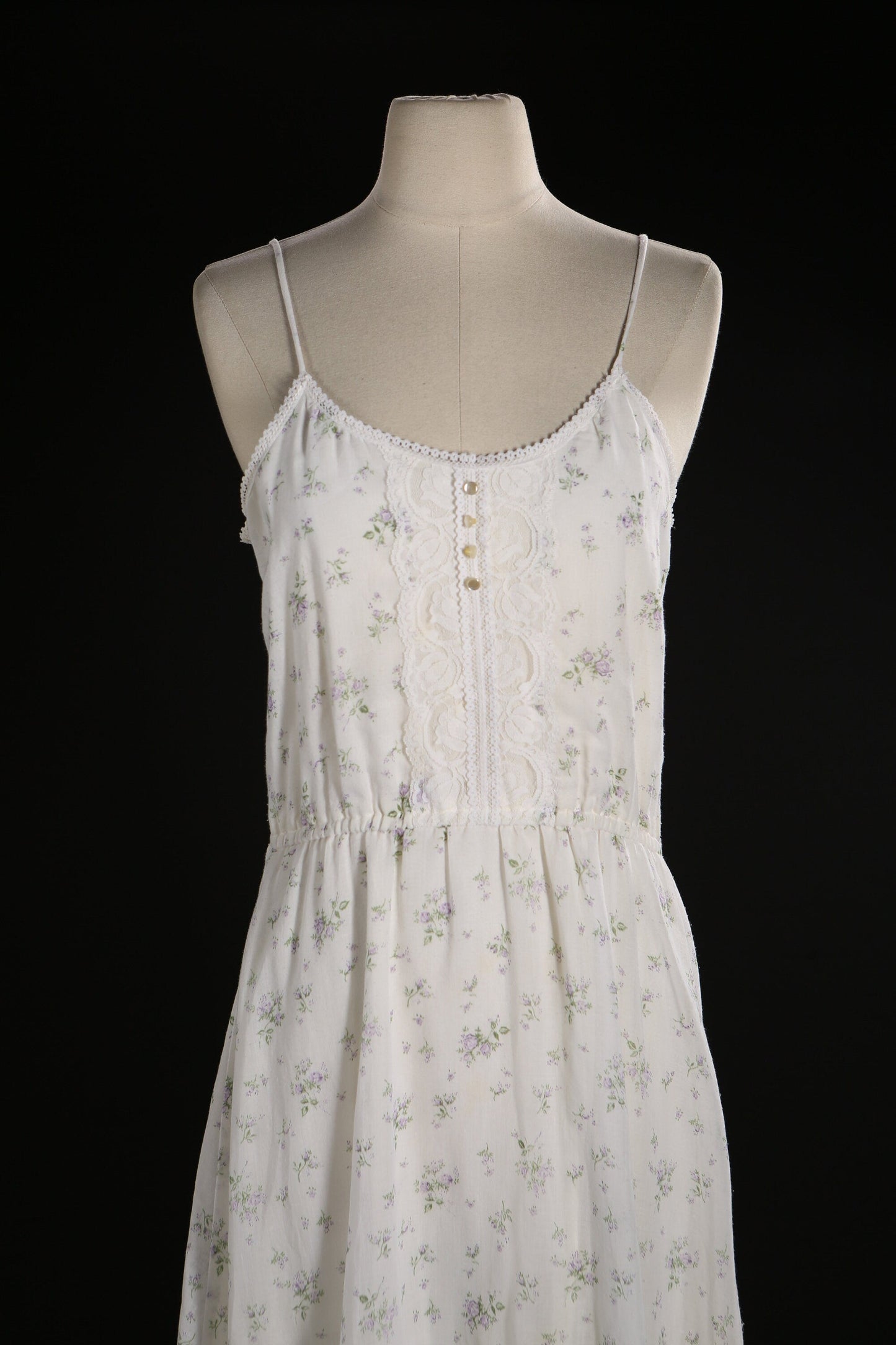 Vintage Women's Floral Print Summer Prairie Dress
