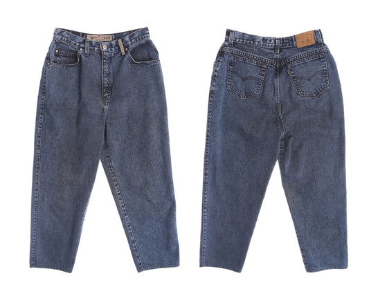 Women High Waist Stonewashed Levi's Jeans - 900 Series - Era 90's