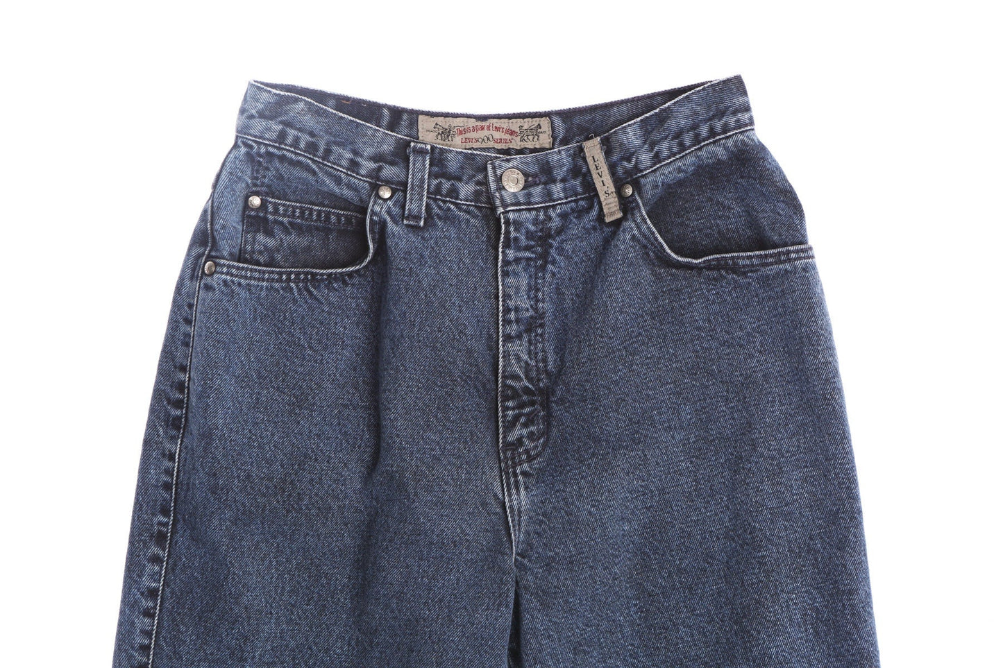 Women High Waist Stonewashed Levi's Jeans - 900 Series - Era 90's