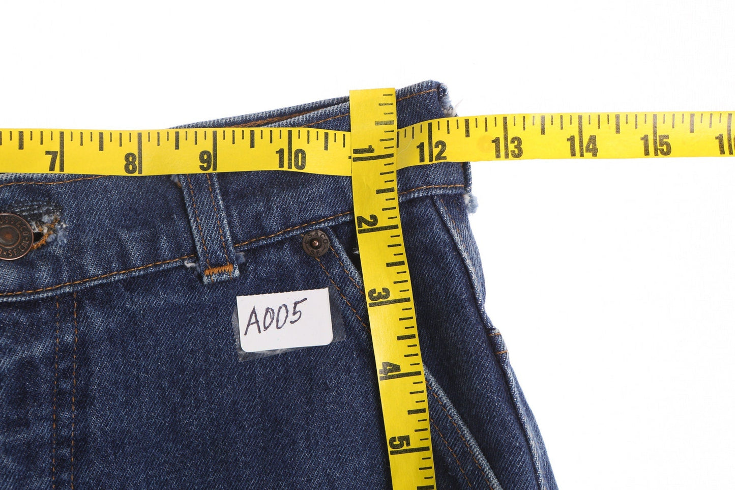 Men Levi's Blue Denim Bermuda Short