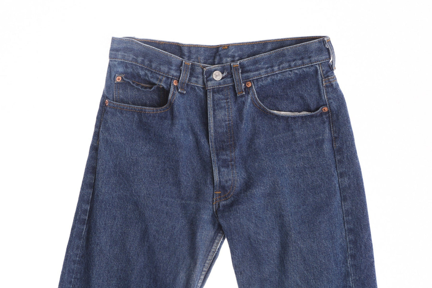 501 Blue Levi's Jeans - Medium Wash - Made in USA - XX