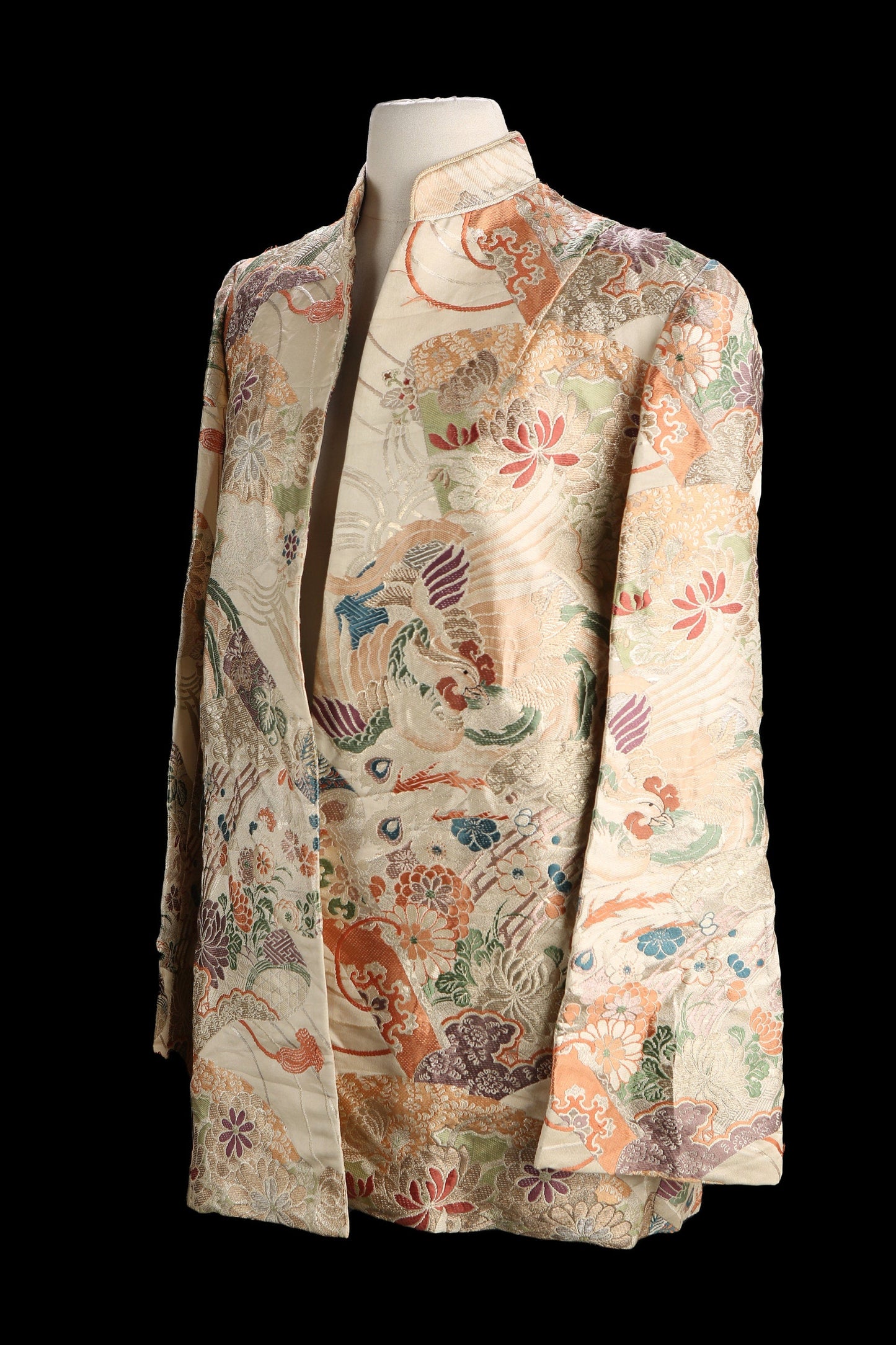Vintage Women's Brocade Jacket by Shiga and Co - Made in Kyoto Japan