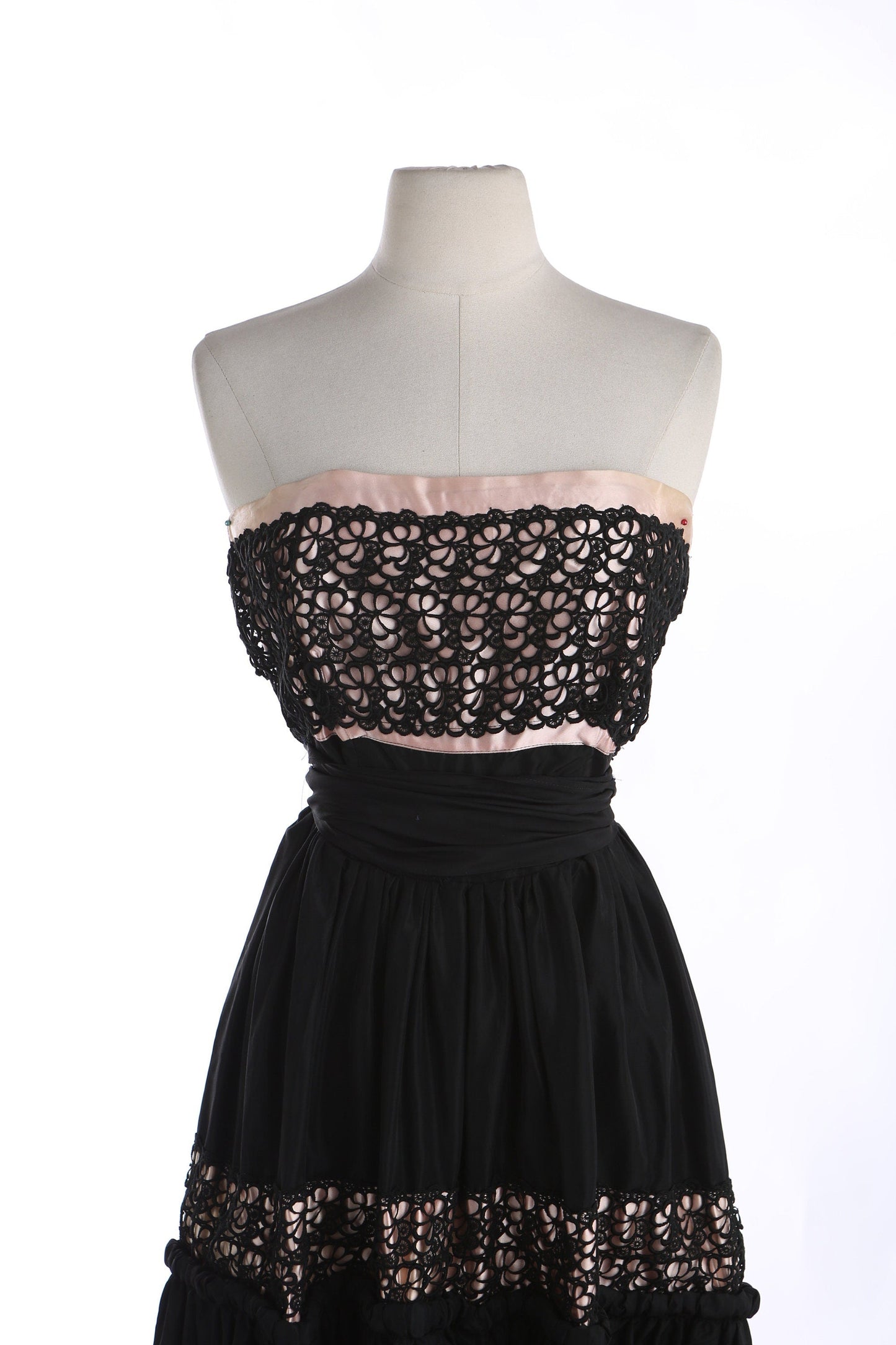 Vintage Women Ballgown Dress - Era 1950s - 1940s