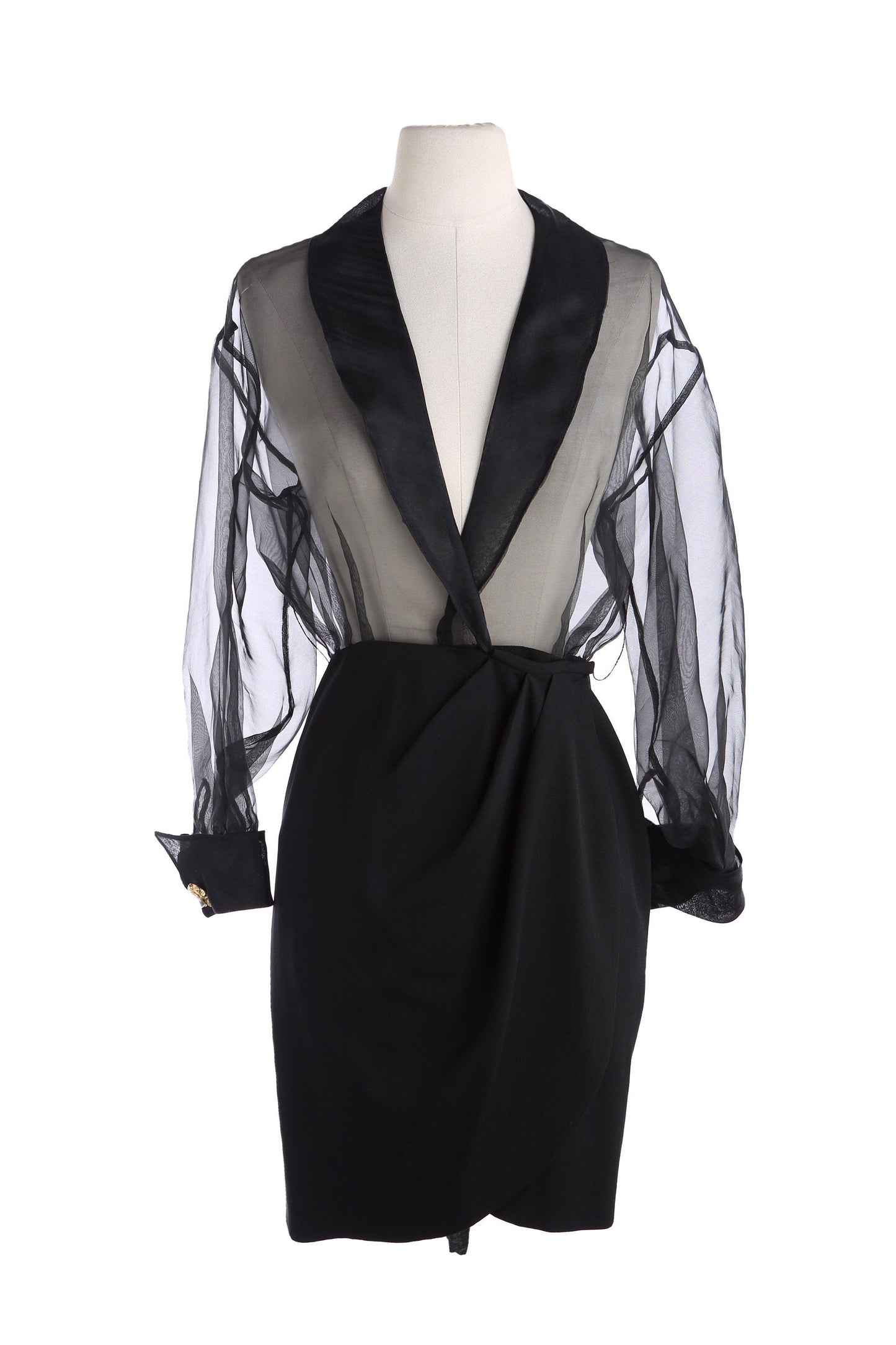 A.J. Bari Women Black Evening Dress