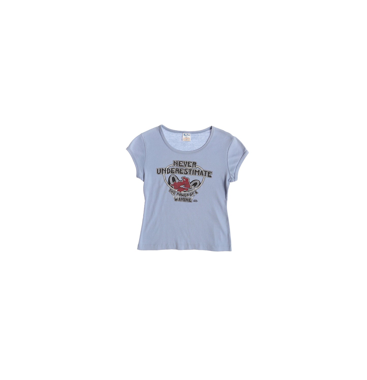 Vintage Graphic Women Top - Never Underestimate the Power of a Wahine - Era 70's - 80's