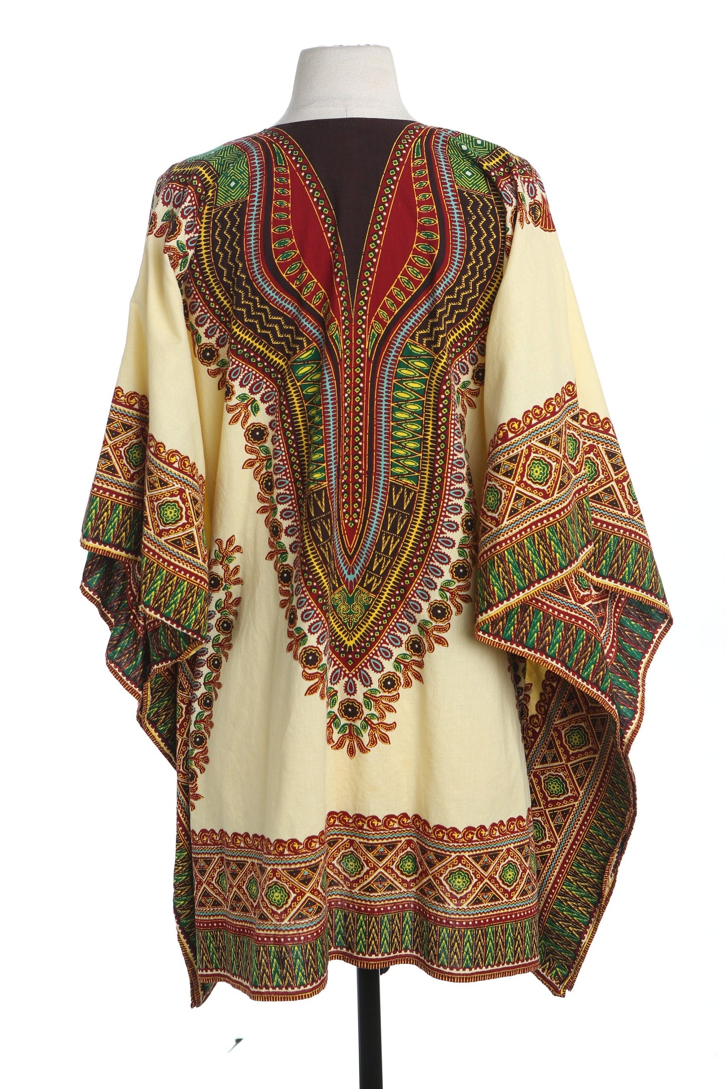 Yellow Dashiki Dress - Costume Made