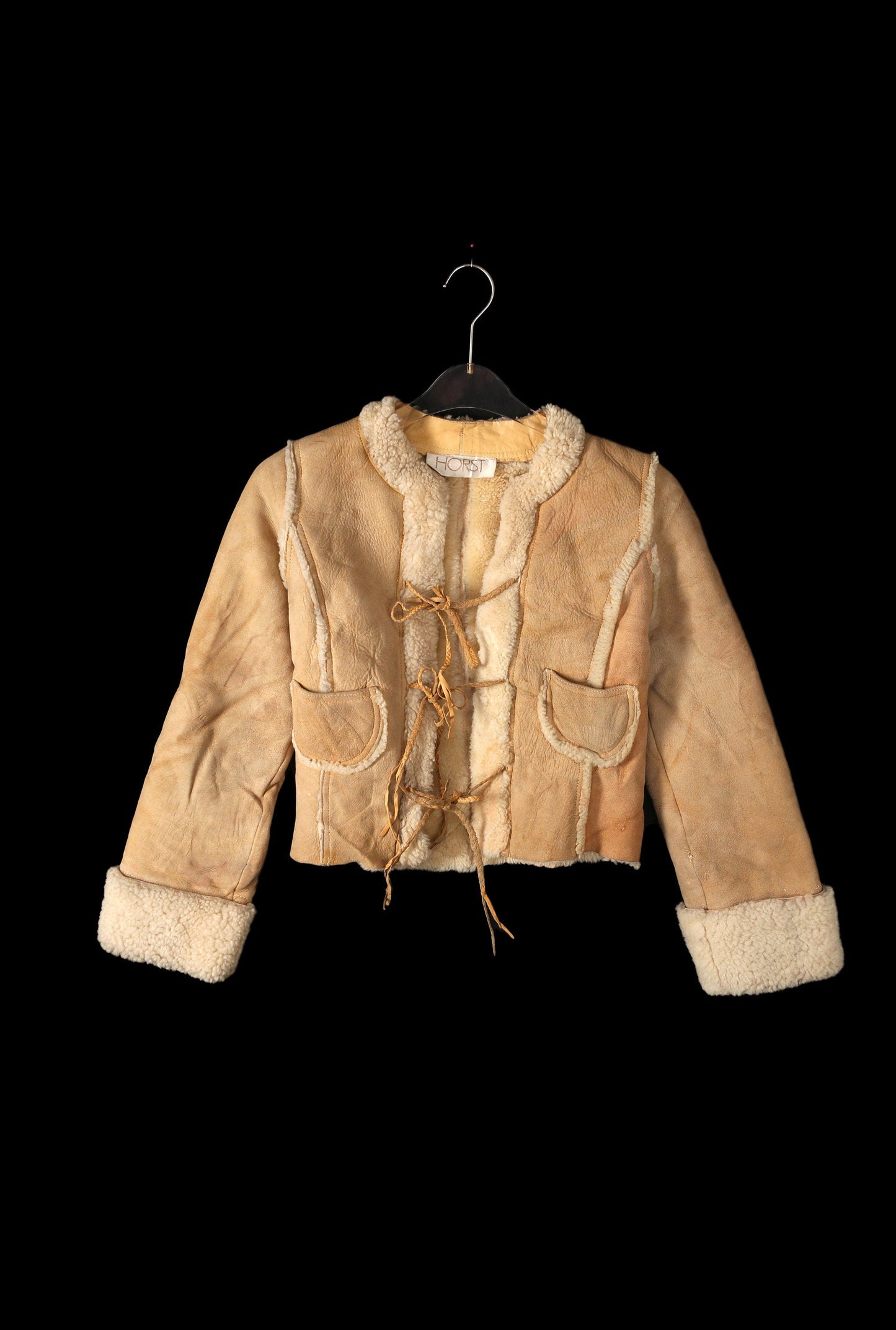 Vintage Women's Brown Shearling Jacket - Estimated Era 1970's - 1980's