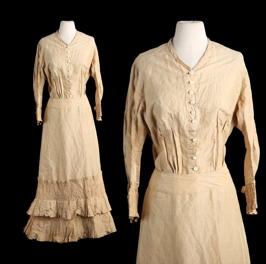 1800's Vintage Women Victorian Suit - Top and Skirt Set - This item has