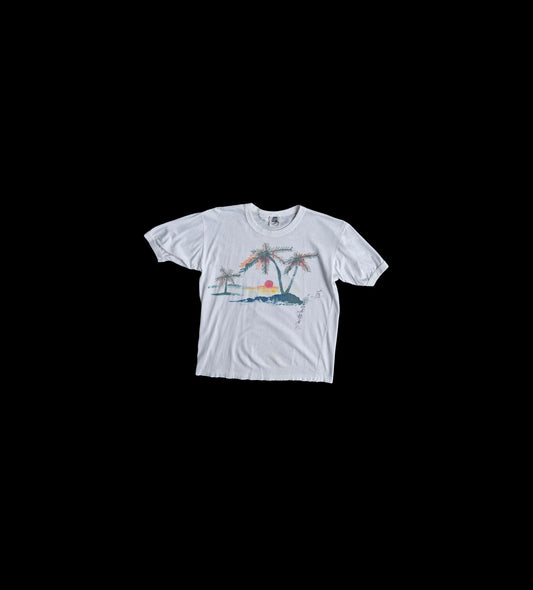 Sumie Art Beach Graphic T-shirt