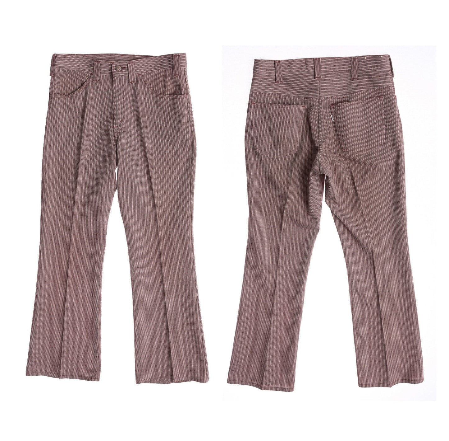 70s Pants / Polyester / Brown / Levi's