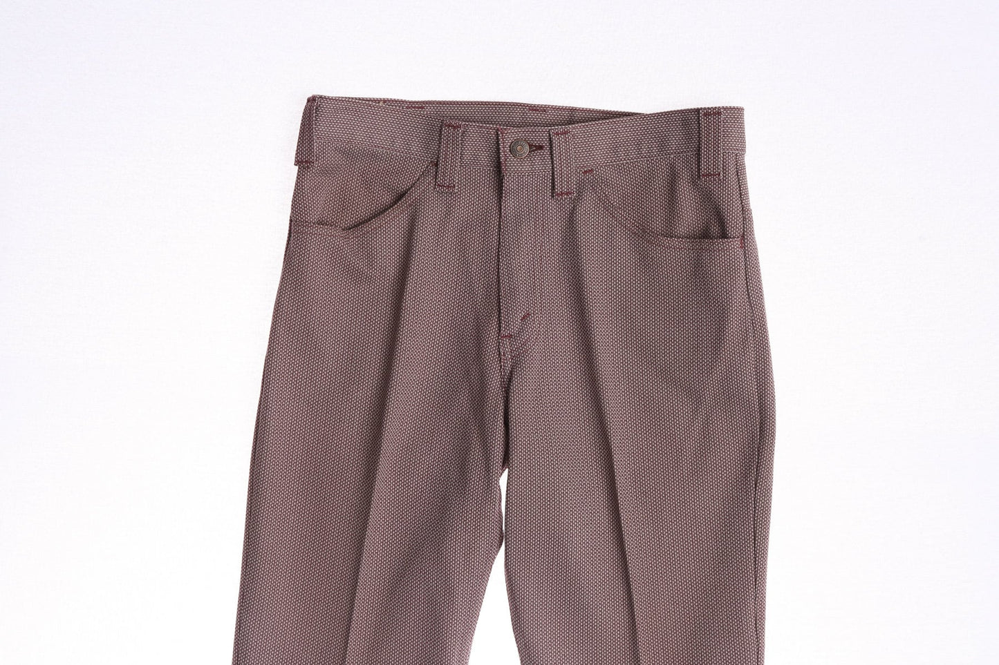 70s Pants / Polyester / Brown / Levi's