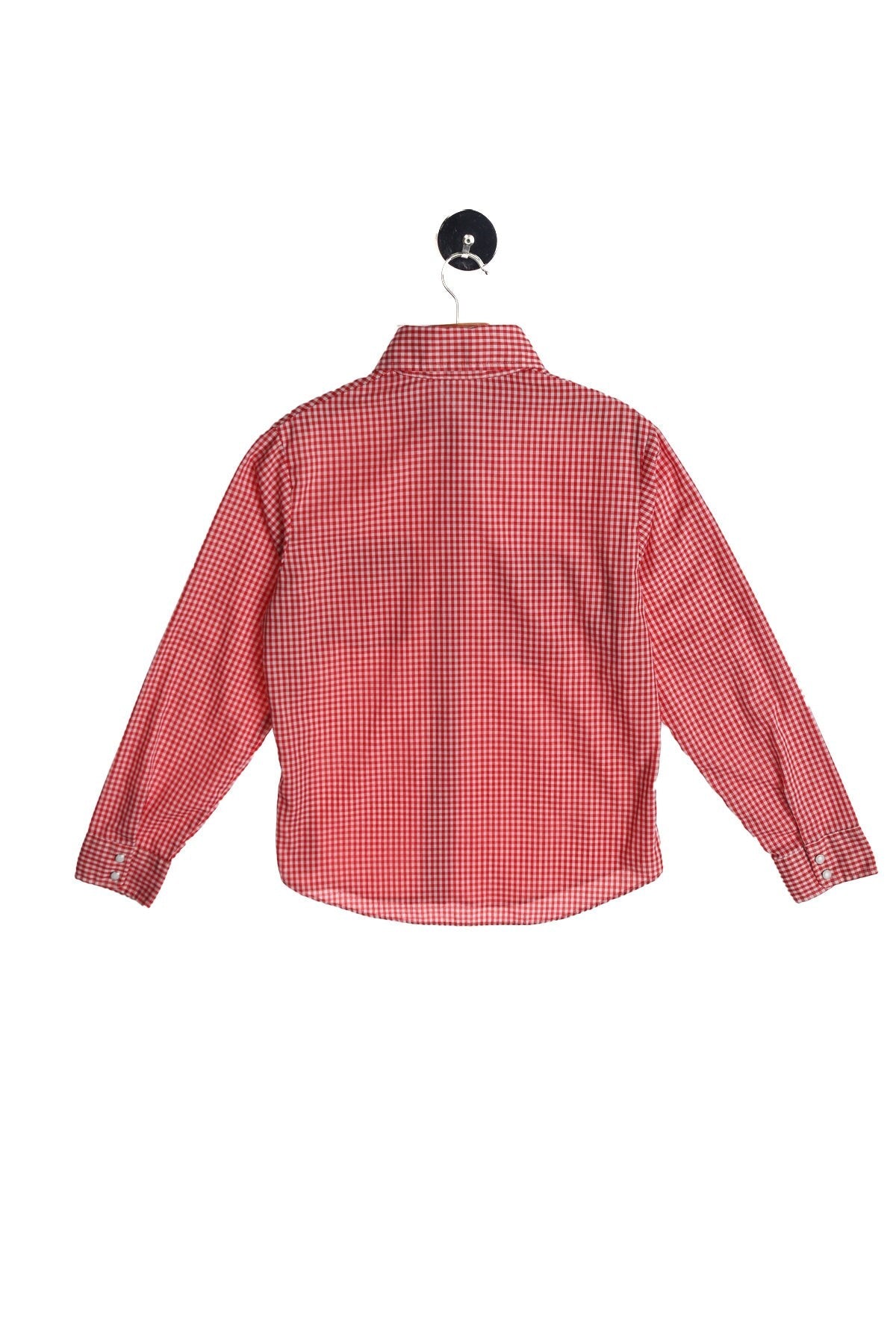 Levi's Plaid Shirt / Vintage / Red / 1970s - 1980s