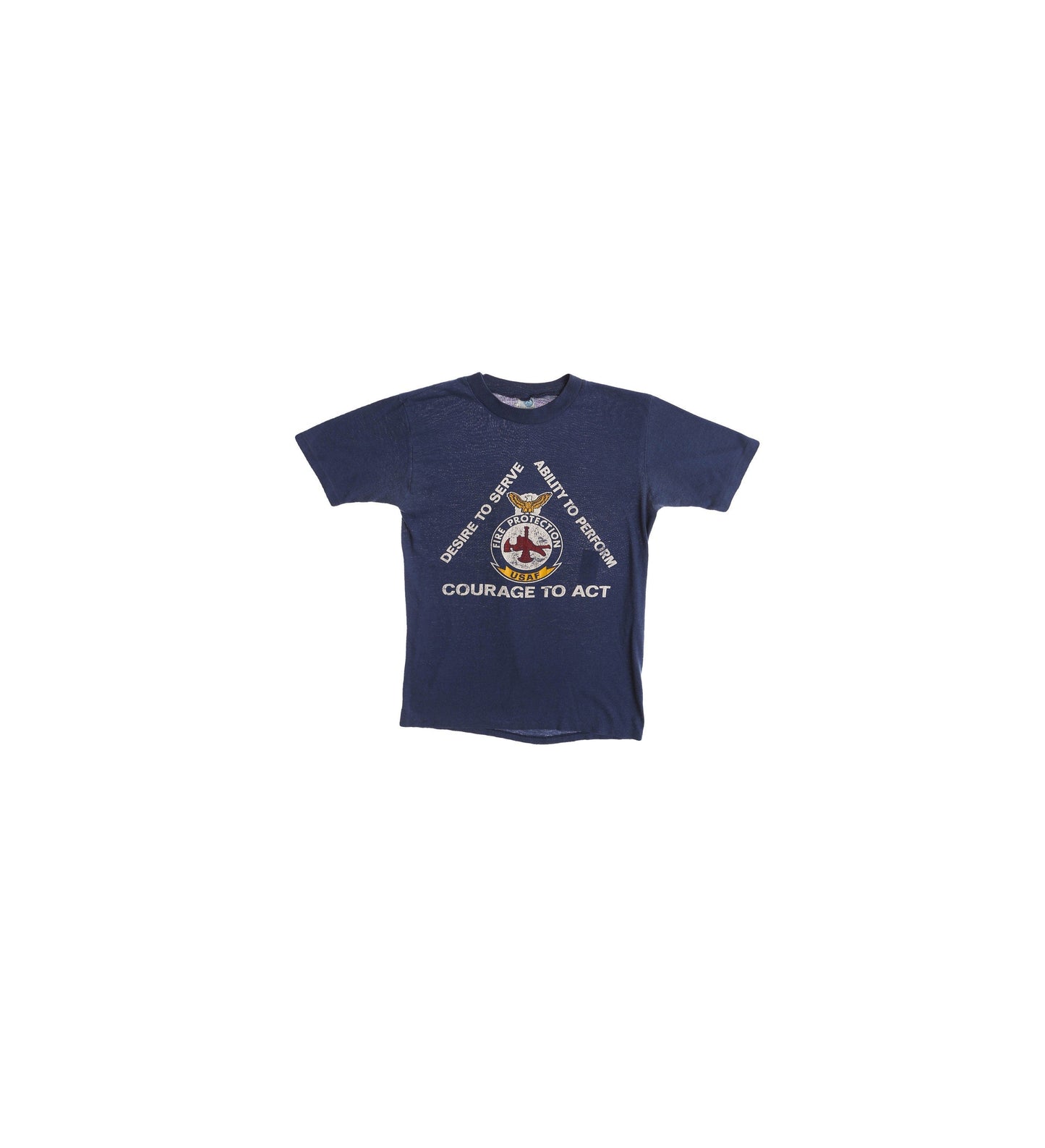 Vintage Graphic T-shirt - USAF Fire Protection Print
