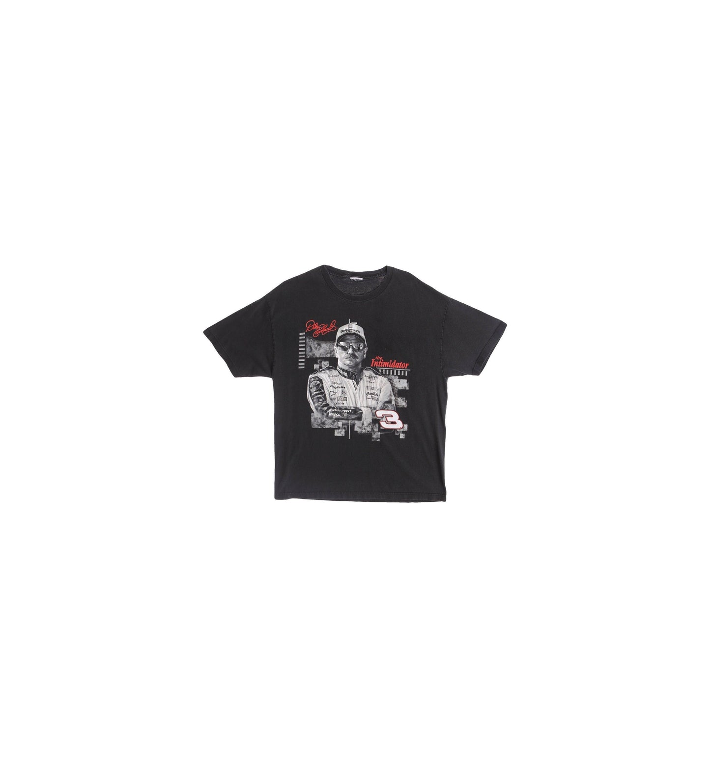 Dale Earnhardt The Intimidator Black Graphic T-shirt