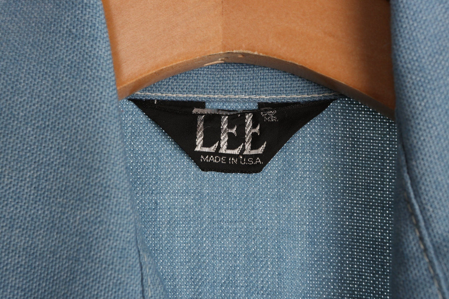 70's Men Lee Blue Casual Shirt