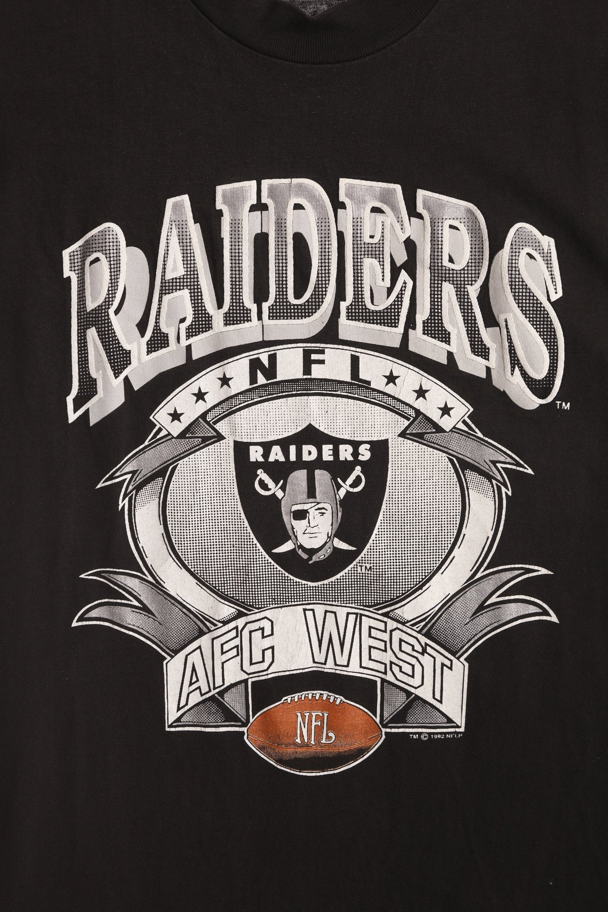 NFL Football AFC West Black Graphic T-shirt