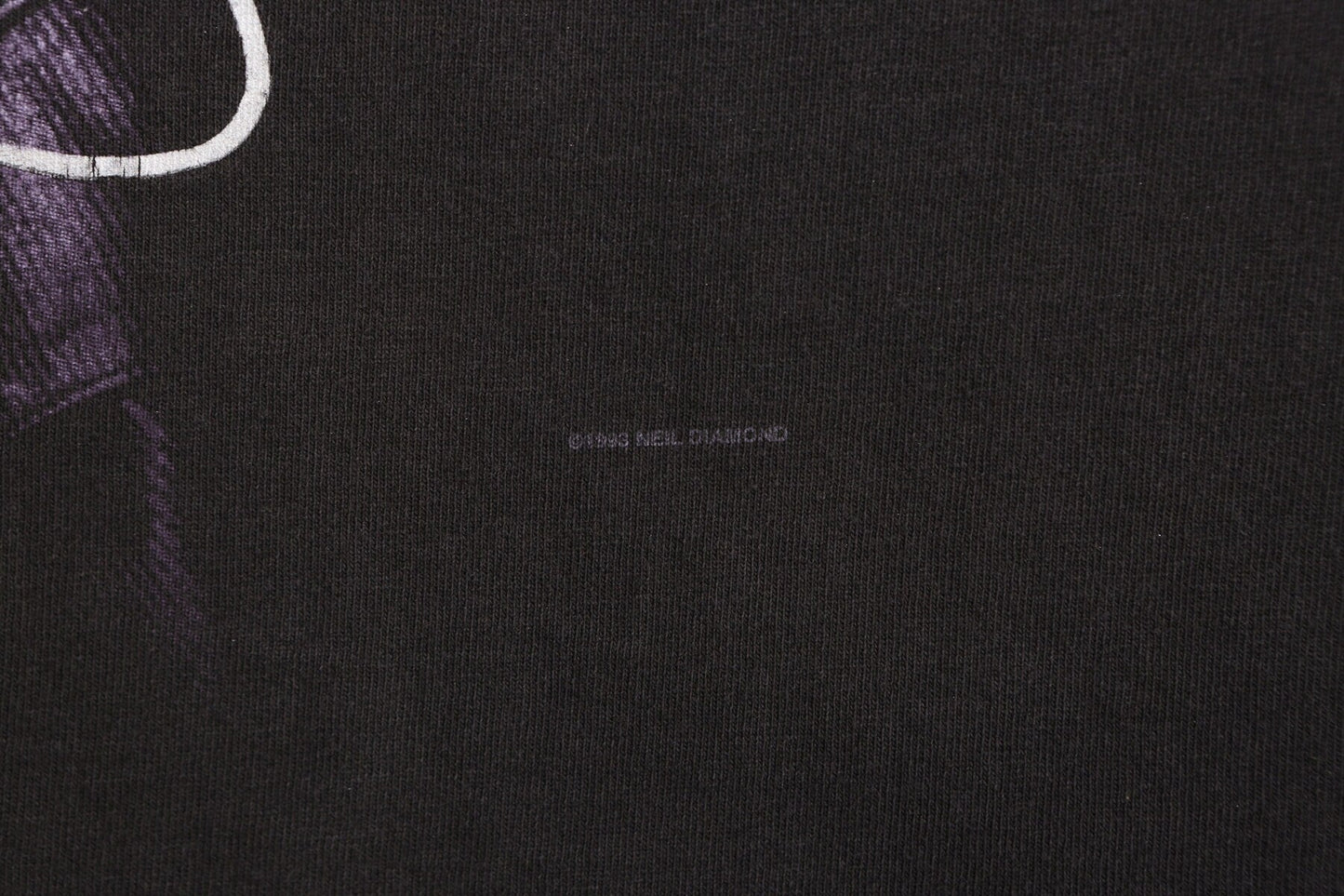 Neil Diamond - US tour 1996 - Black Graphic T-shirt