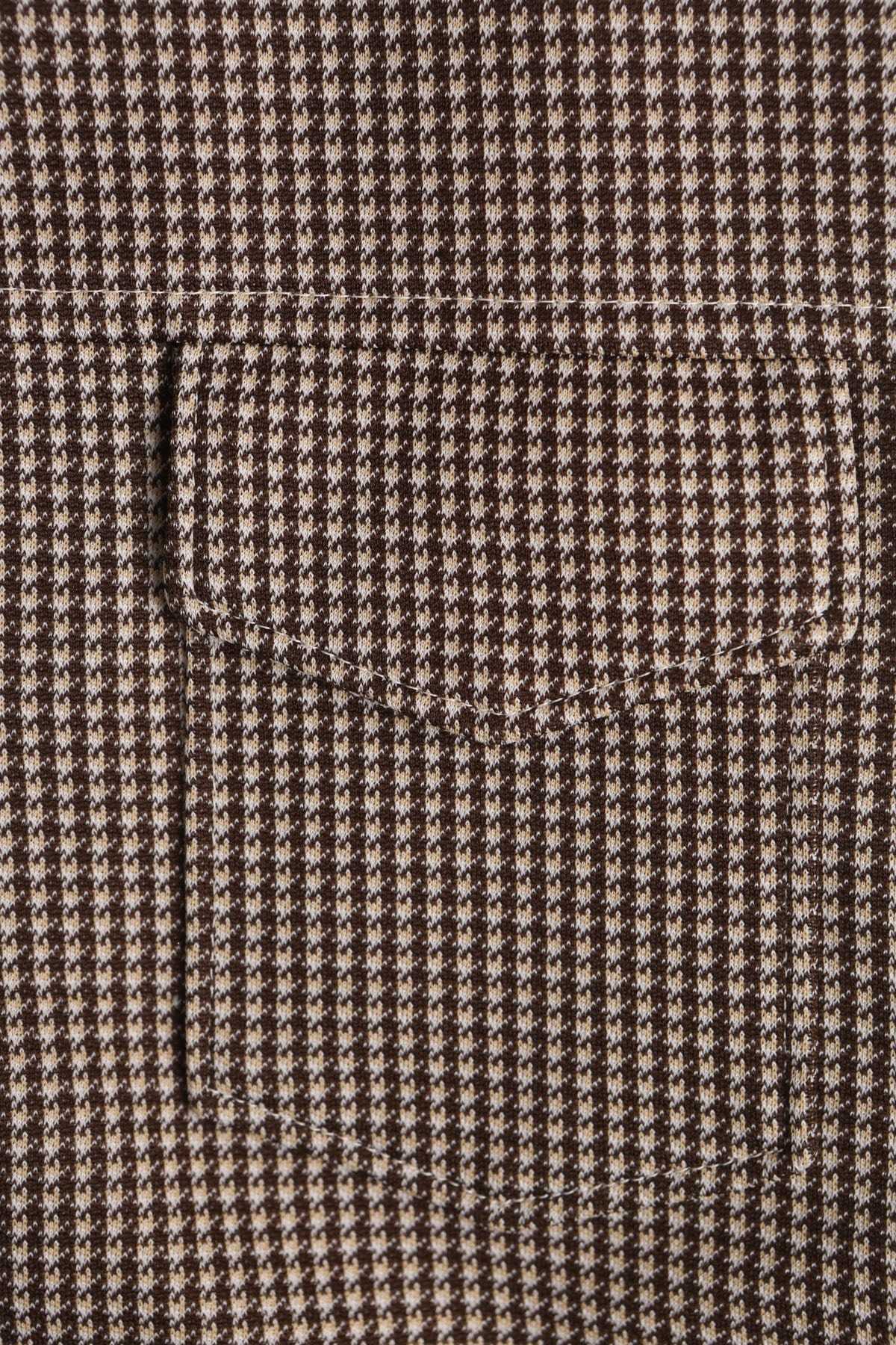 1970s Men Brown Plaid Jacket by Farah